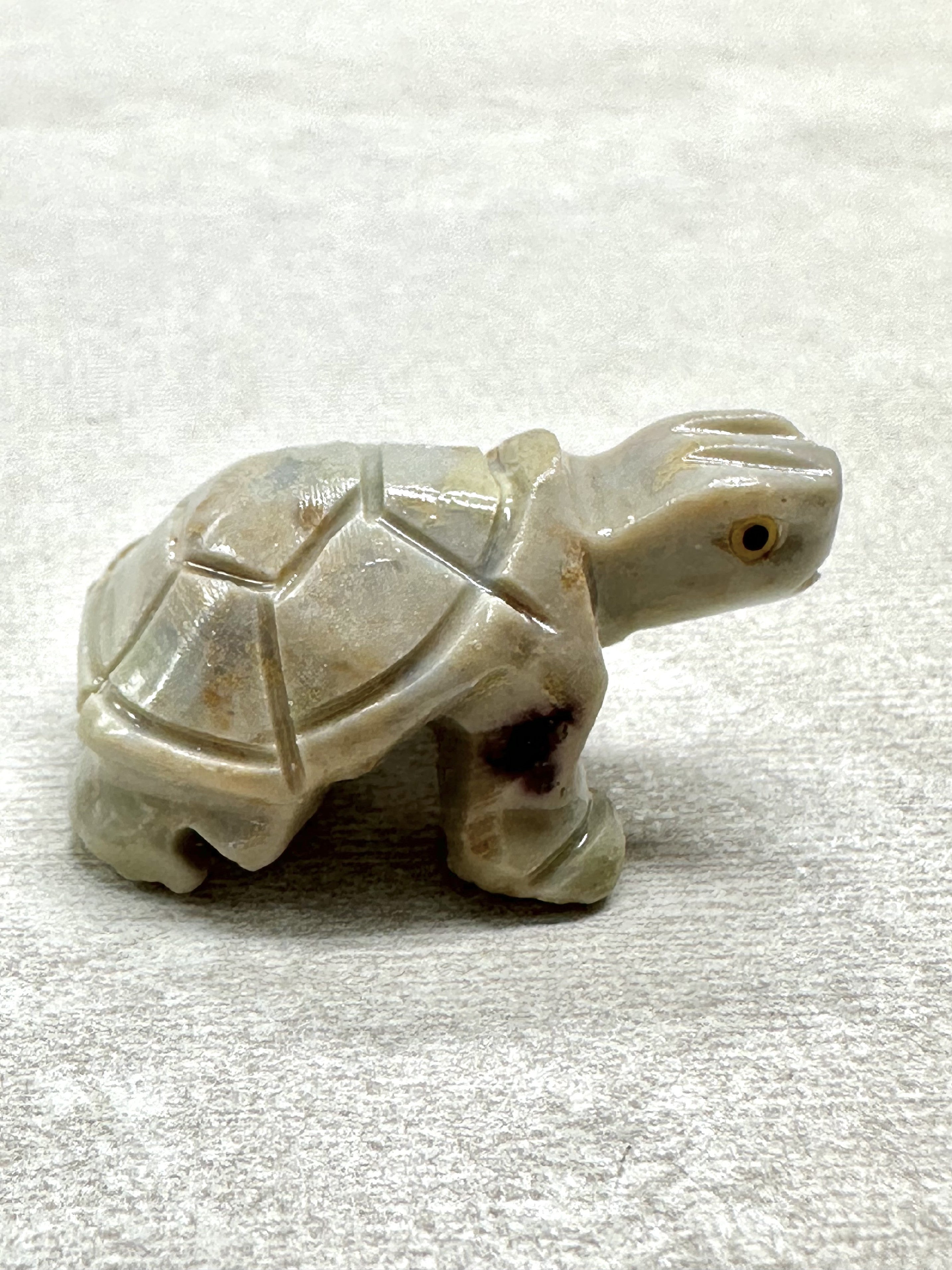 Animal made of soapstone – turtle - ZV055