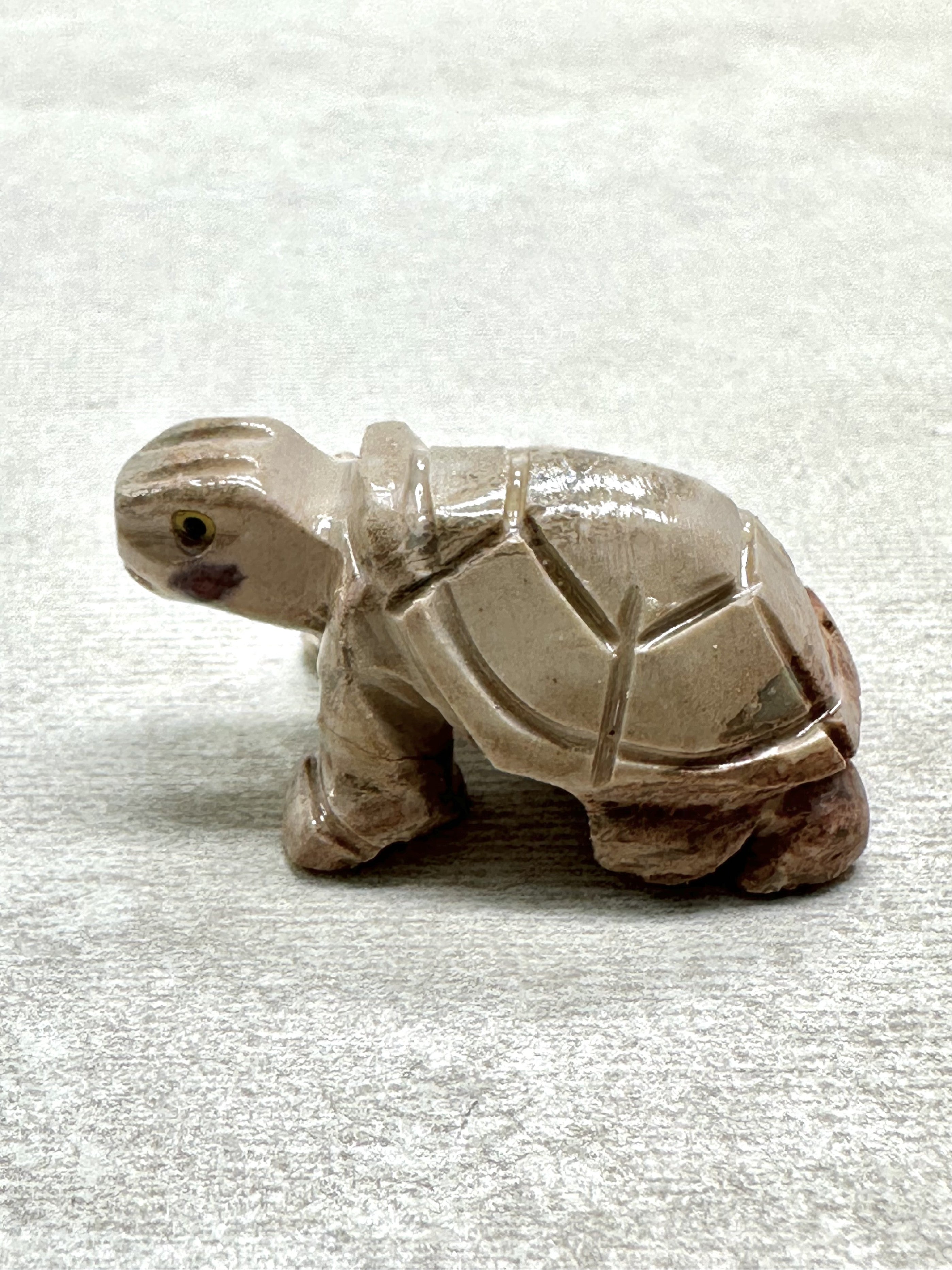 Animal made of soapstone – turtle - ZV056