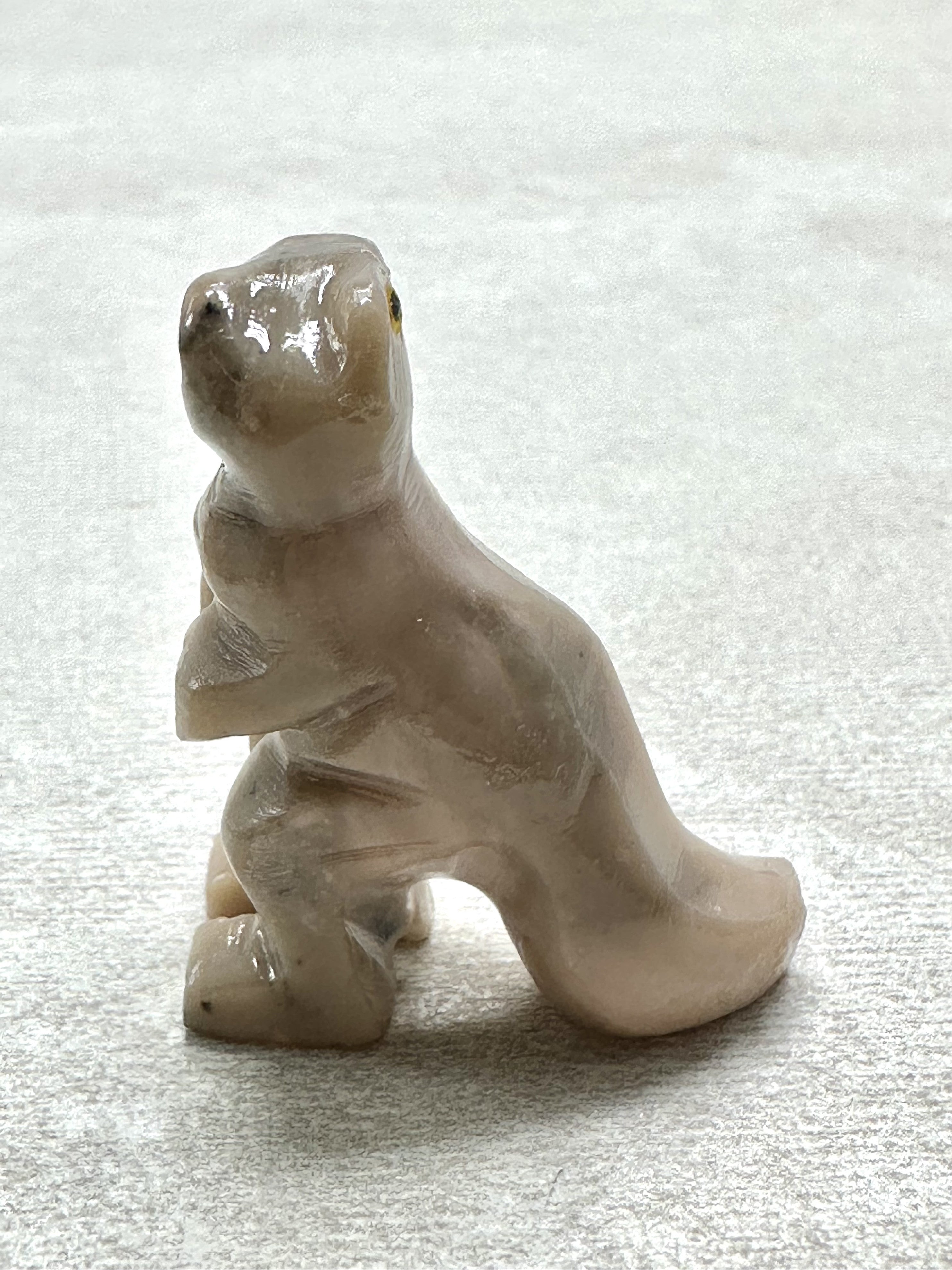 Animal made of soapstone – dinosaur - ZV058