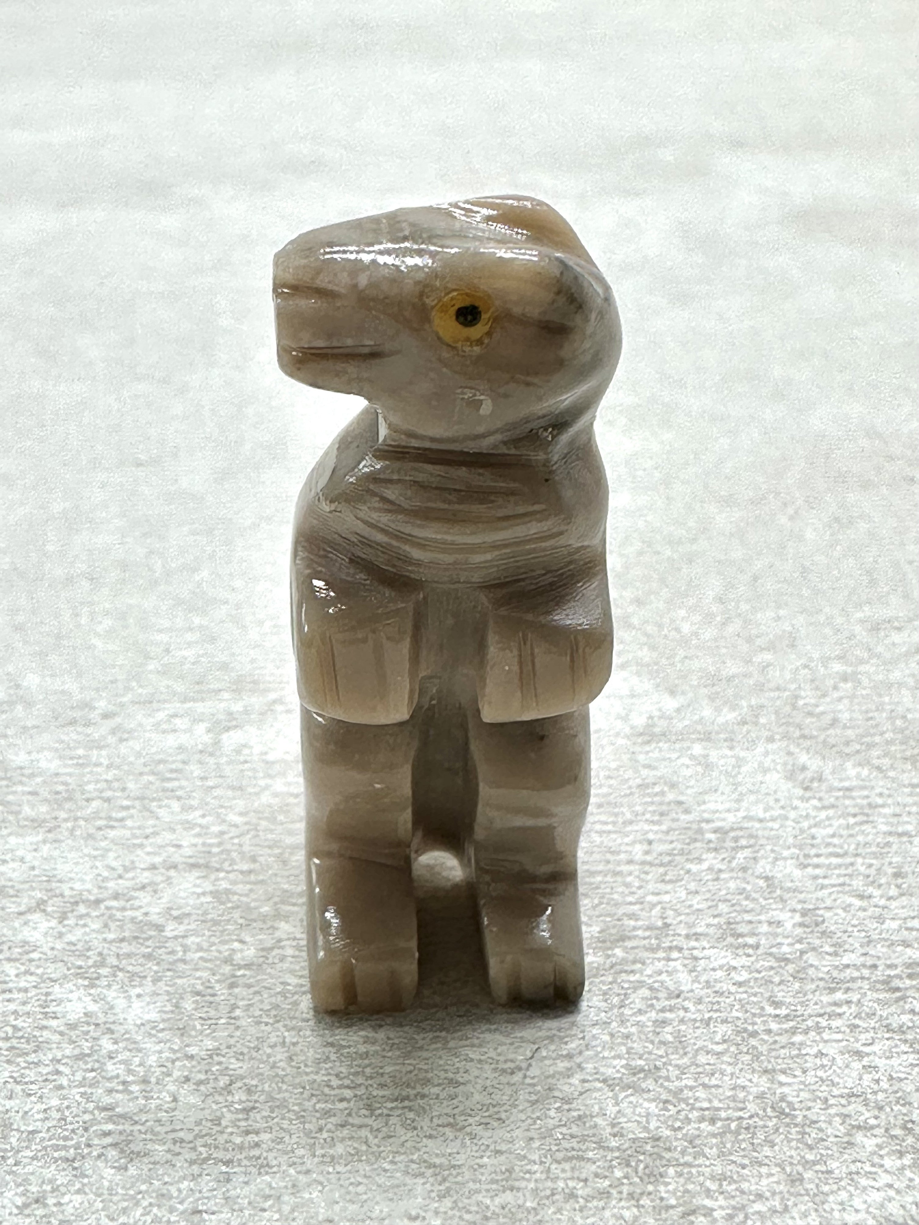Animal made of soapstone – dinosaur - ZV058