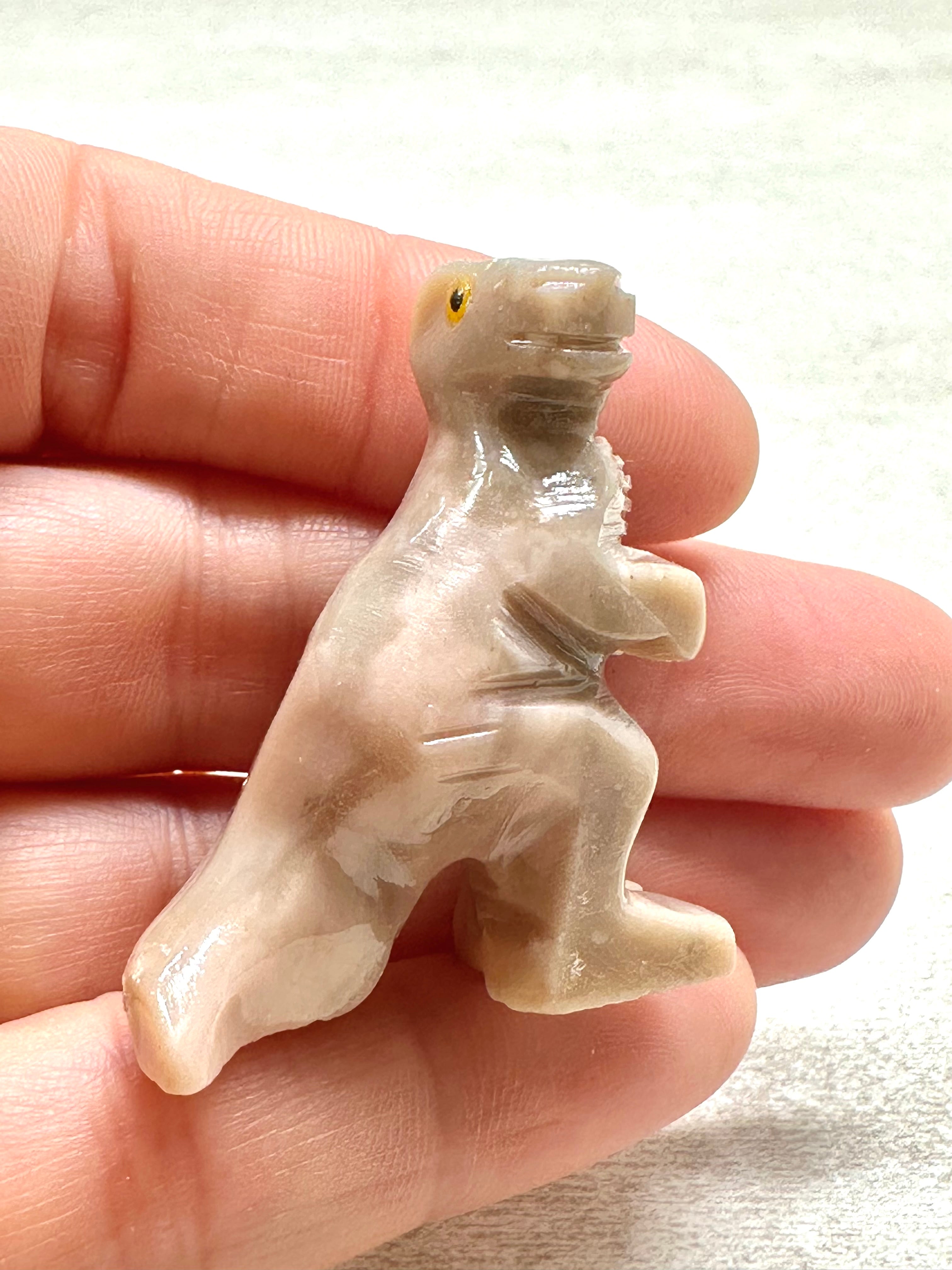 Animal made of soapstone – dinosaur - ZV058