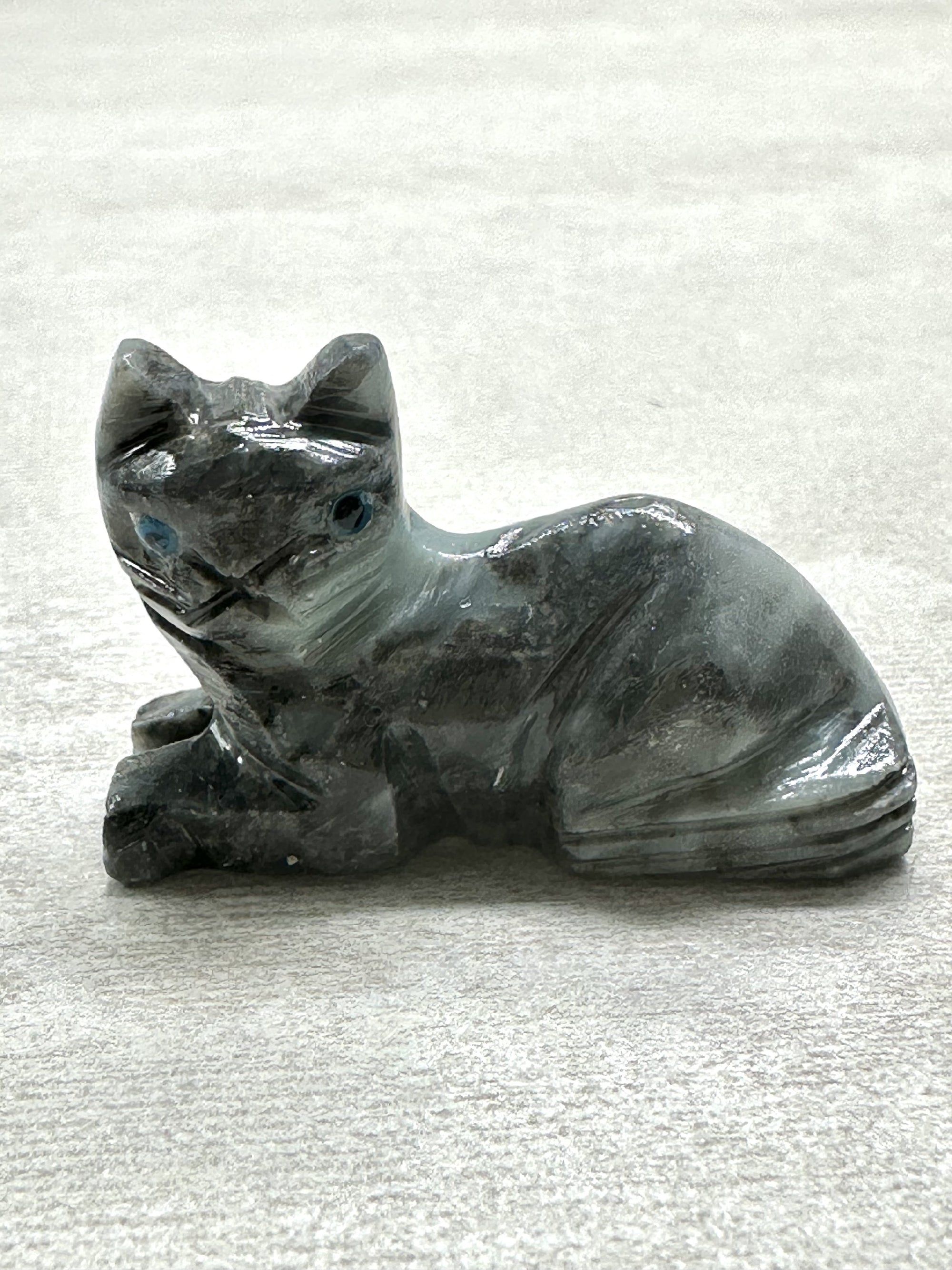 Animal made of soapstone – cat