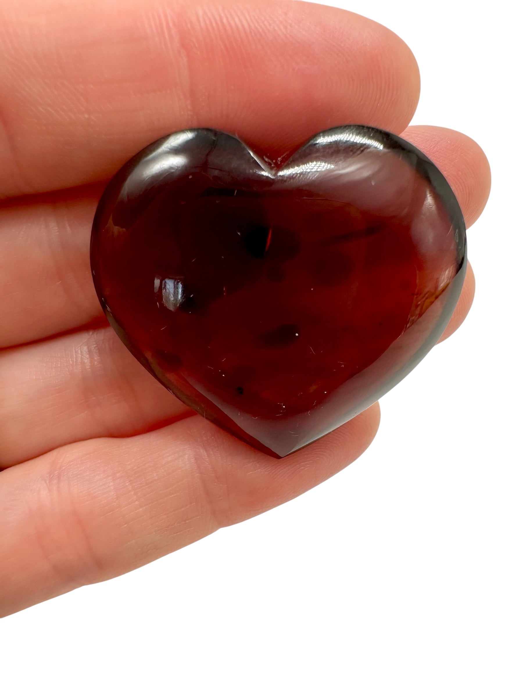 Amber heart – Sumatra, Indonesia
