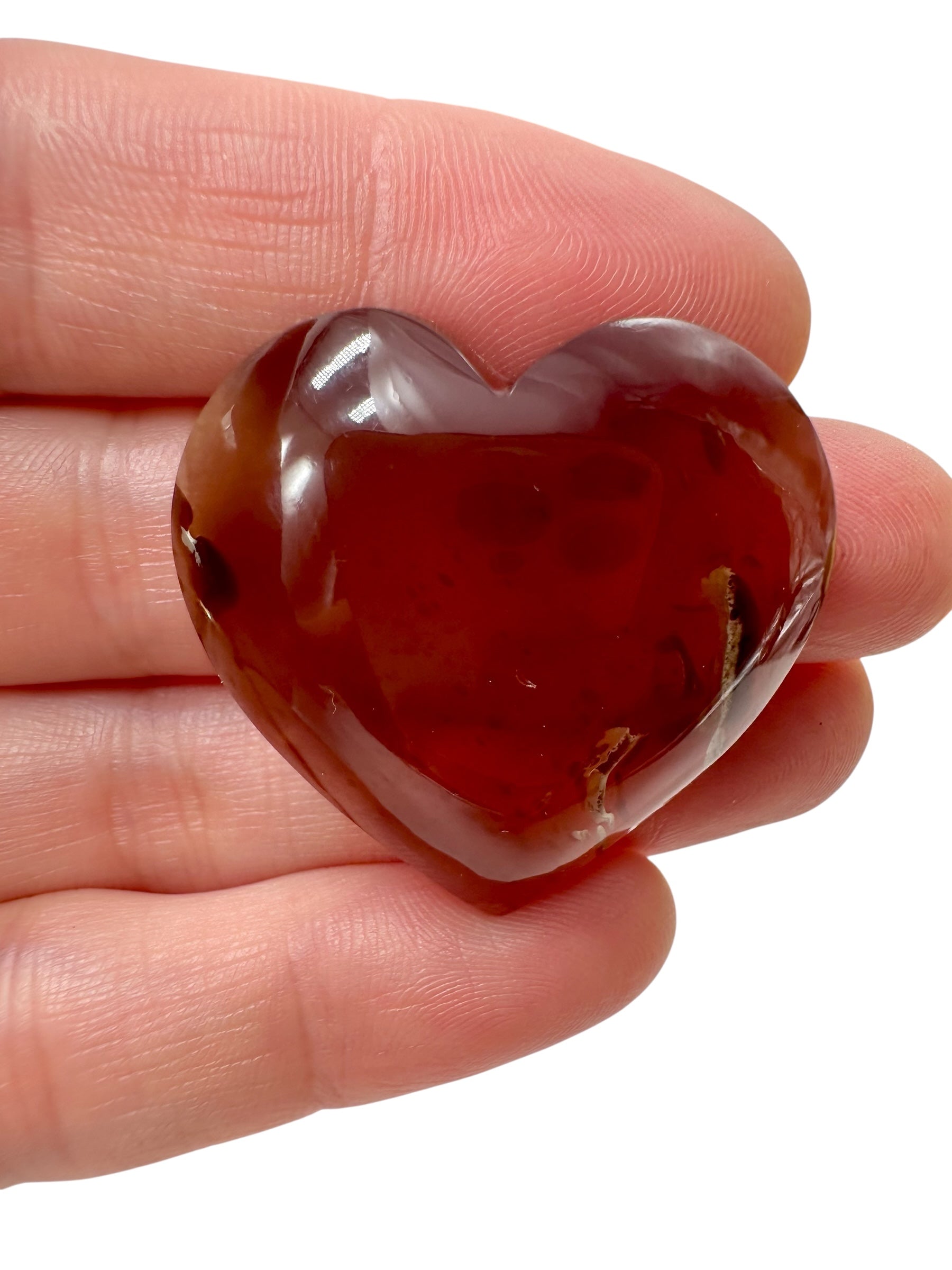 Amber heart – Sumatra, Indonesia