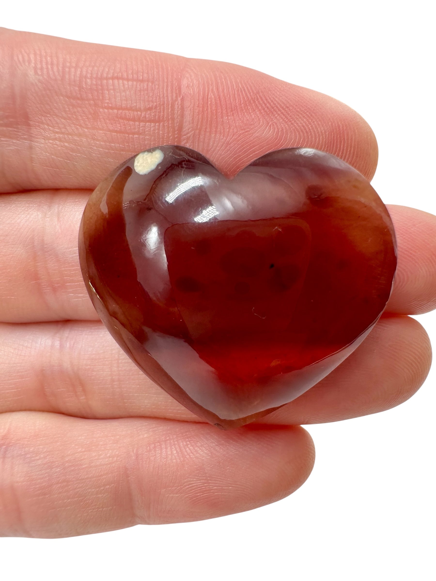 Amber heart – Sumatra, Indonesia