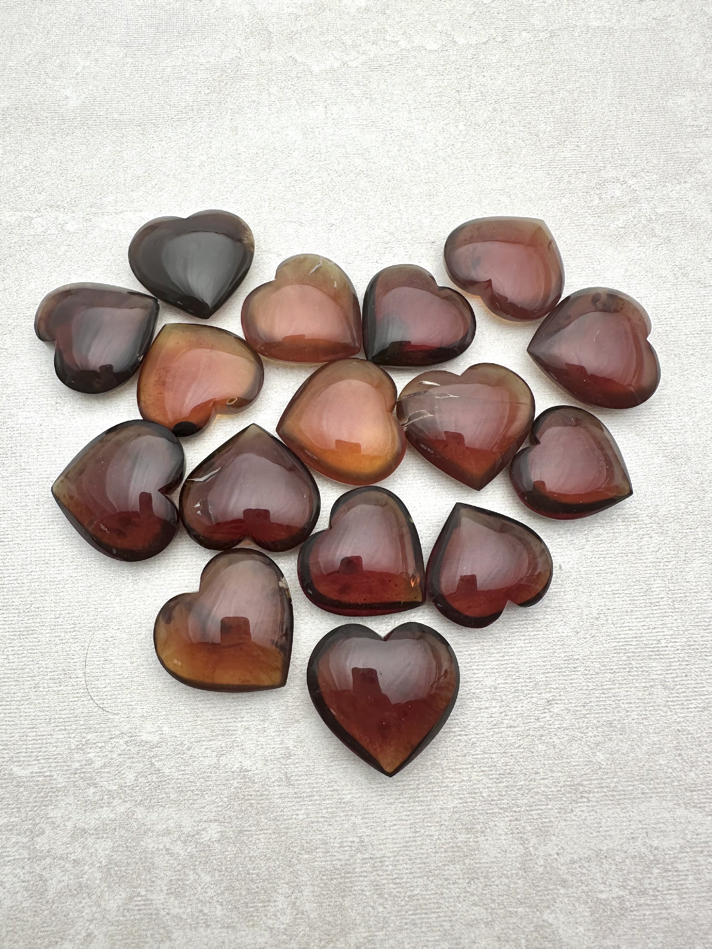 Amber heart – Sumatra, Indonesia