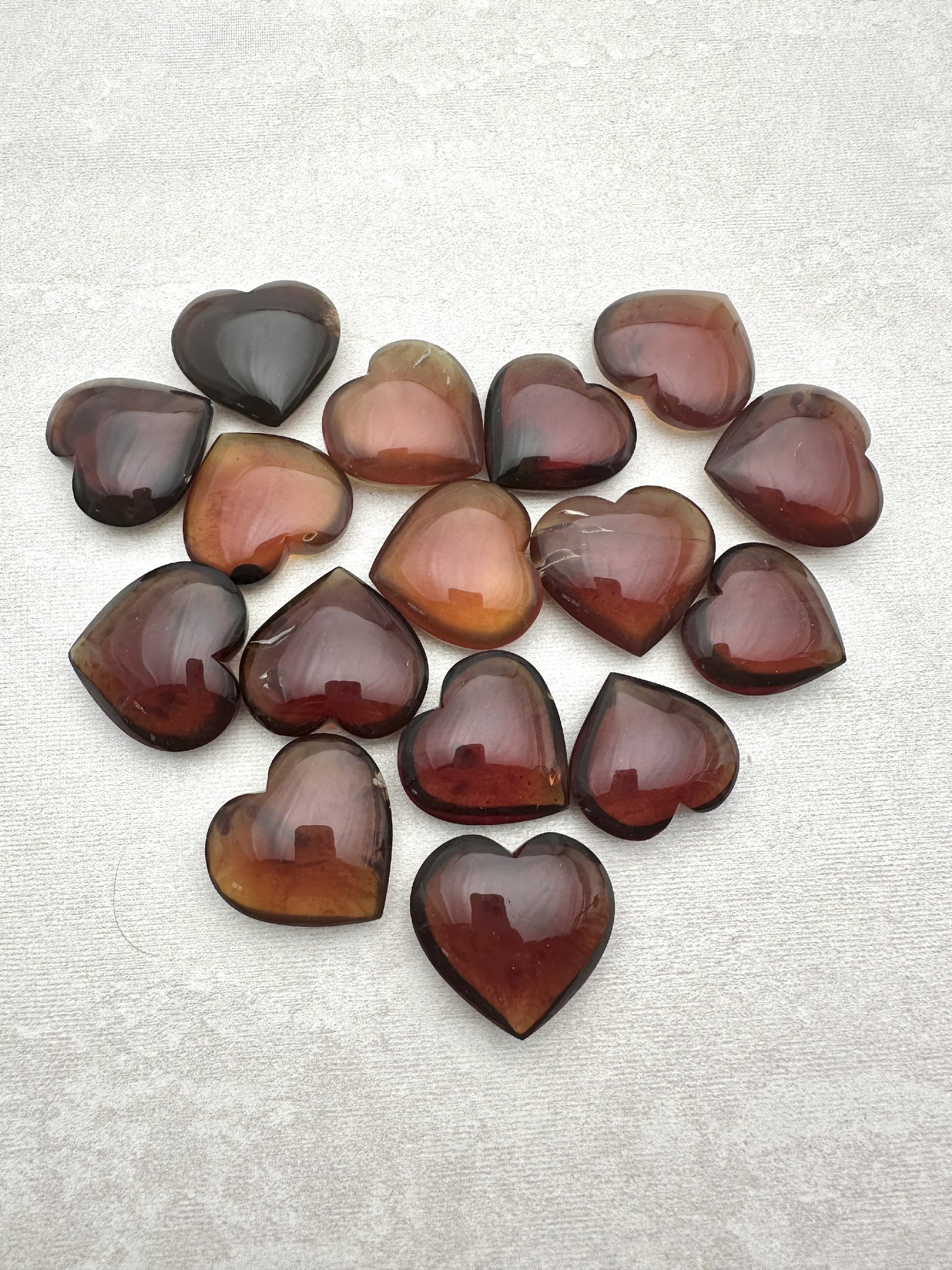 Amber heart – Sumatra, Indonesia