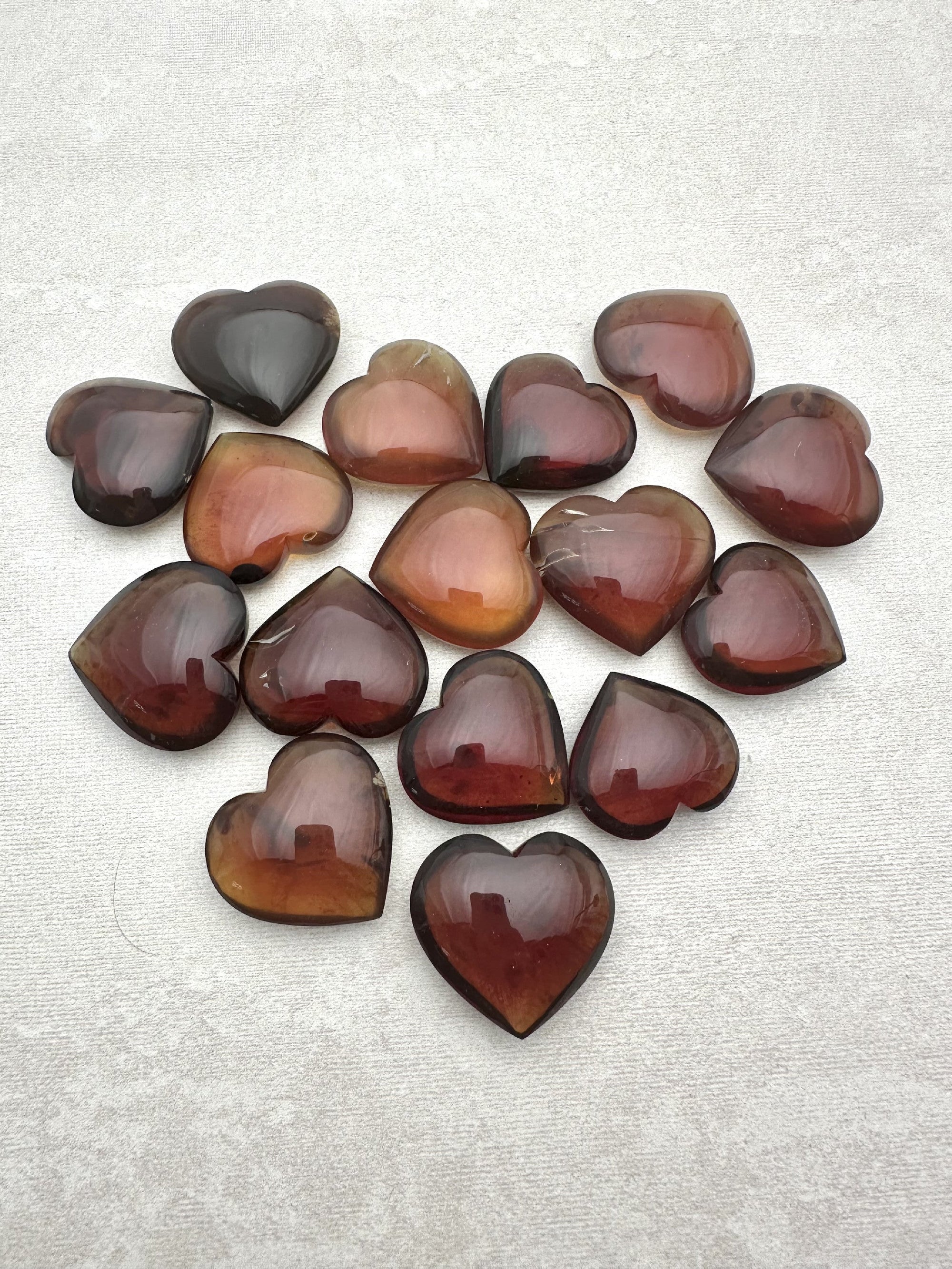 Amber heart – Sumatra, Indonesia