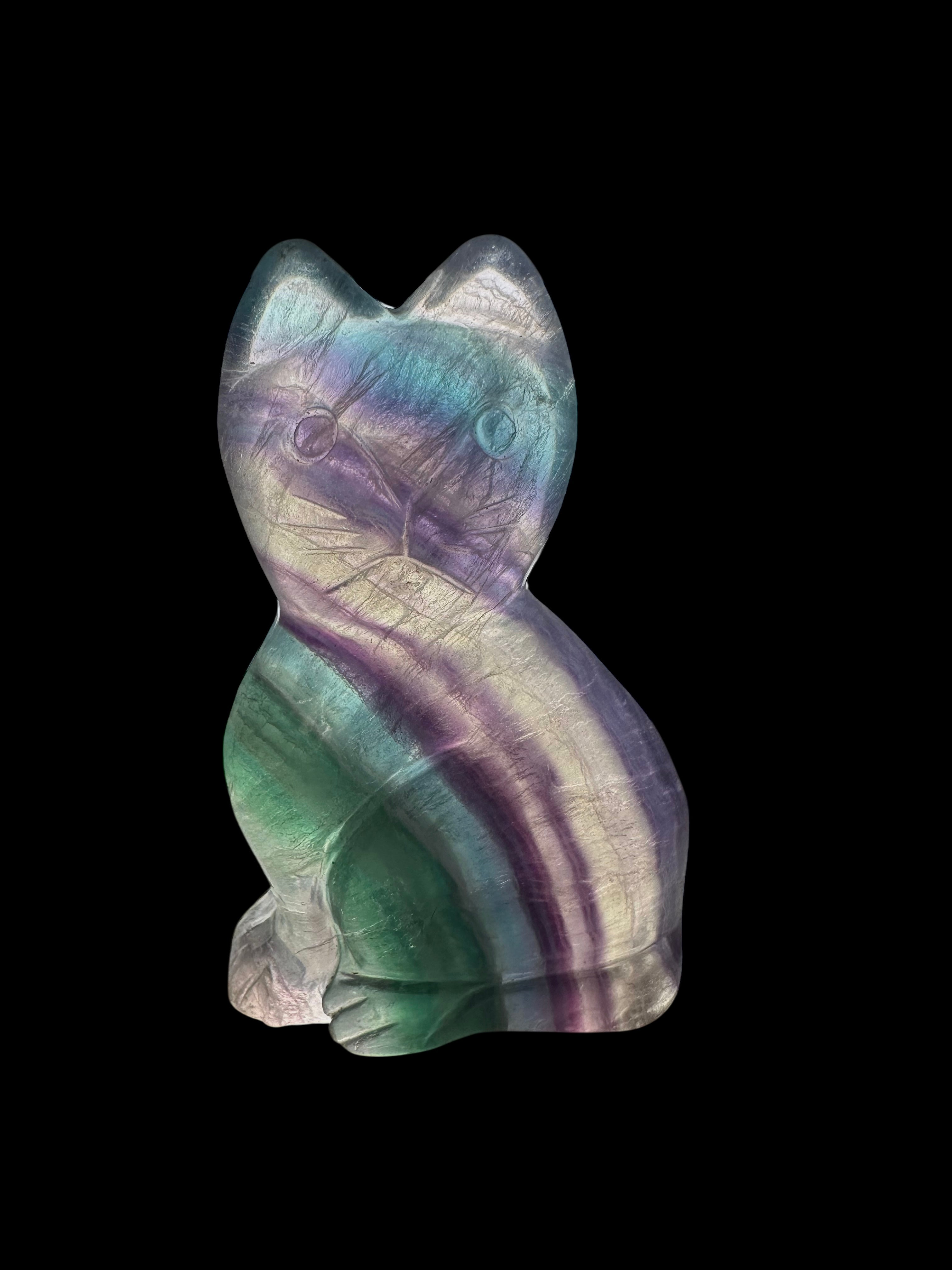 Fluorite cat - FLK003