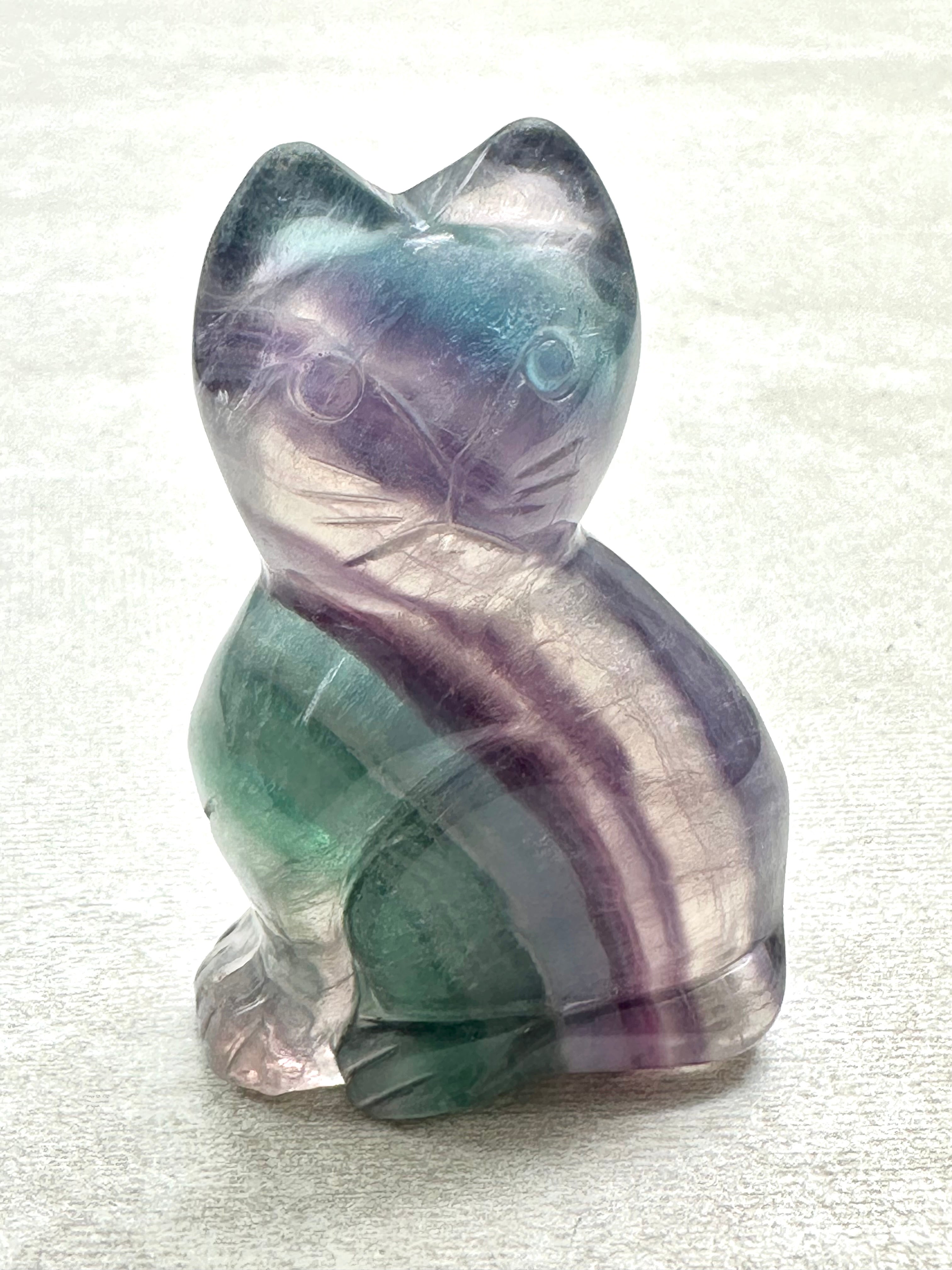 Fluorite cat