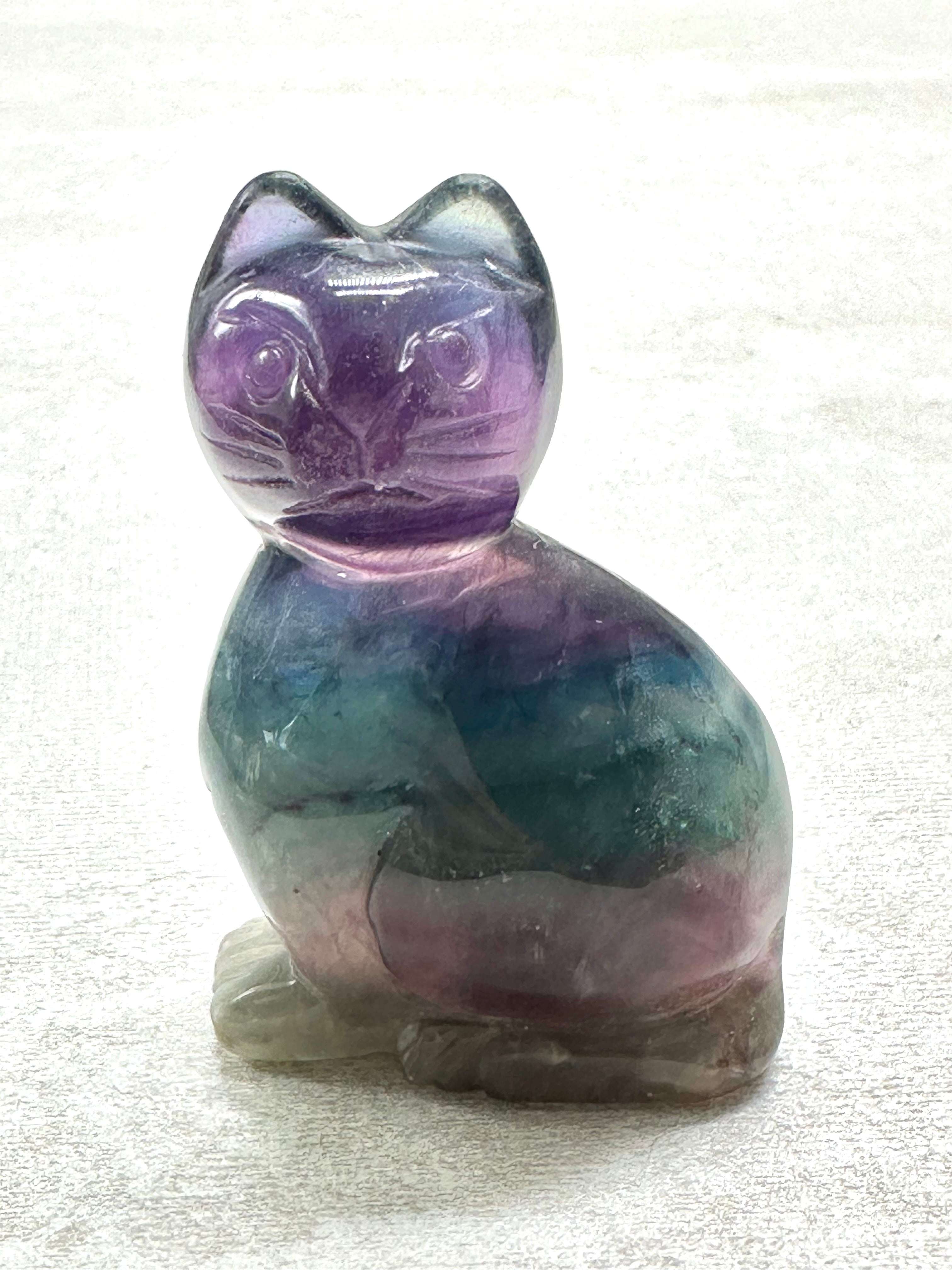 Fluorite cat