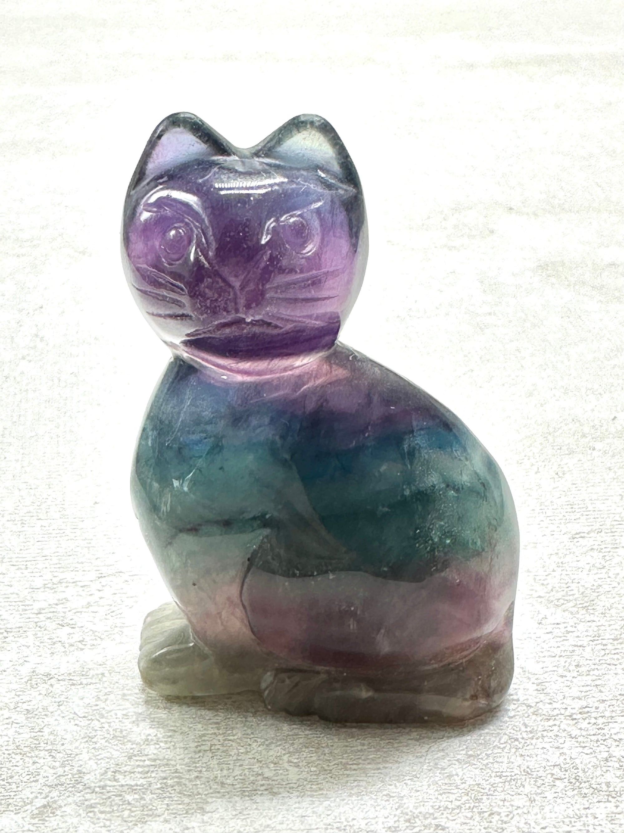 Fluorite cat