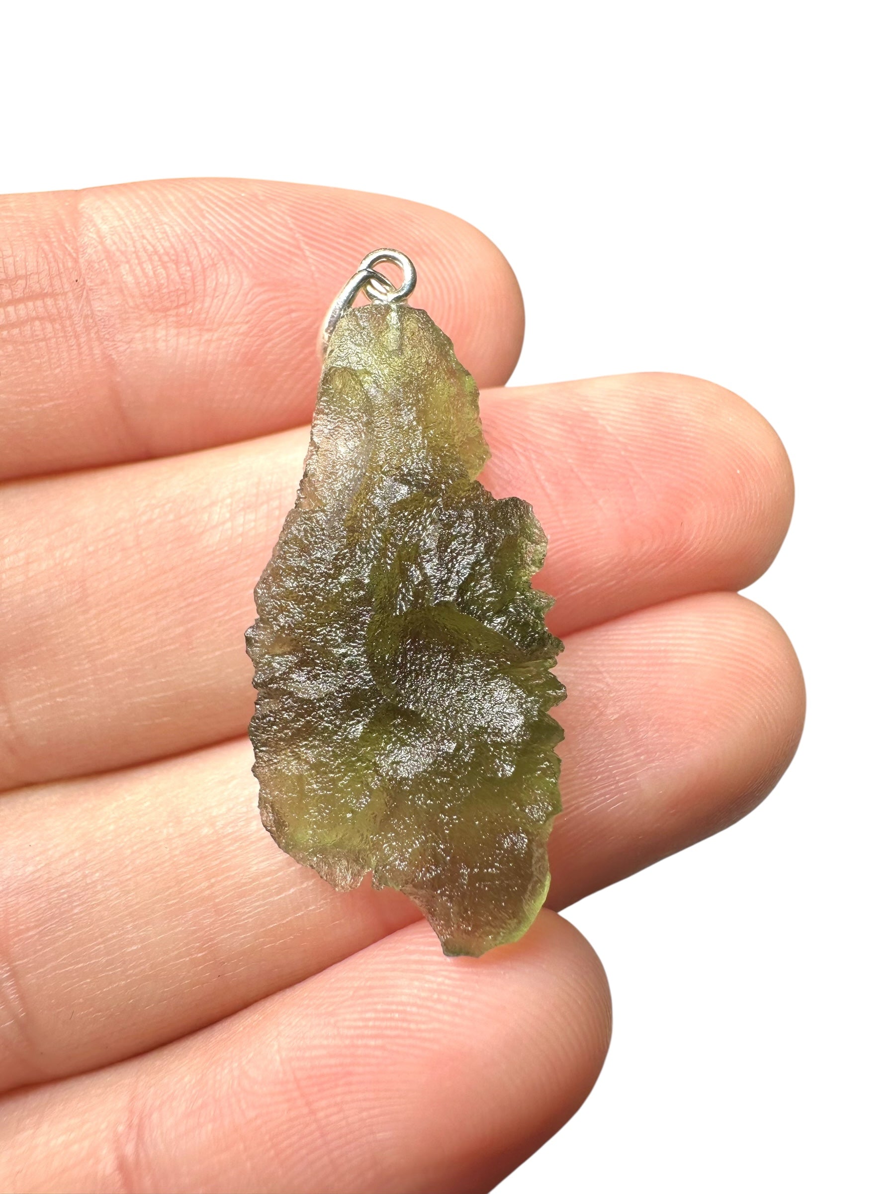 Silver moldavite jewellery – 115g - VSPERK1