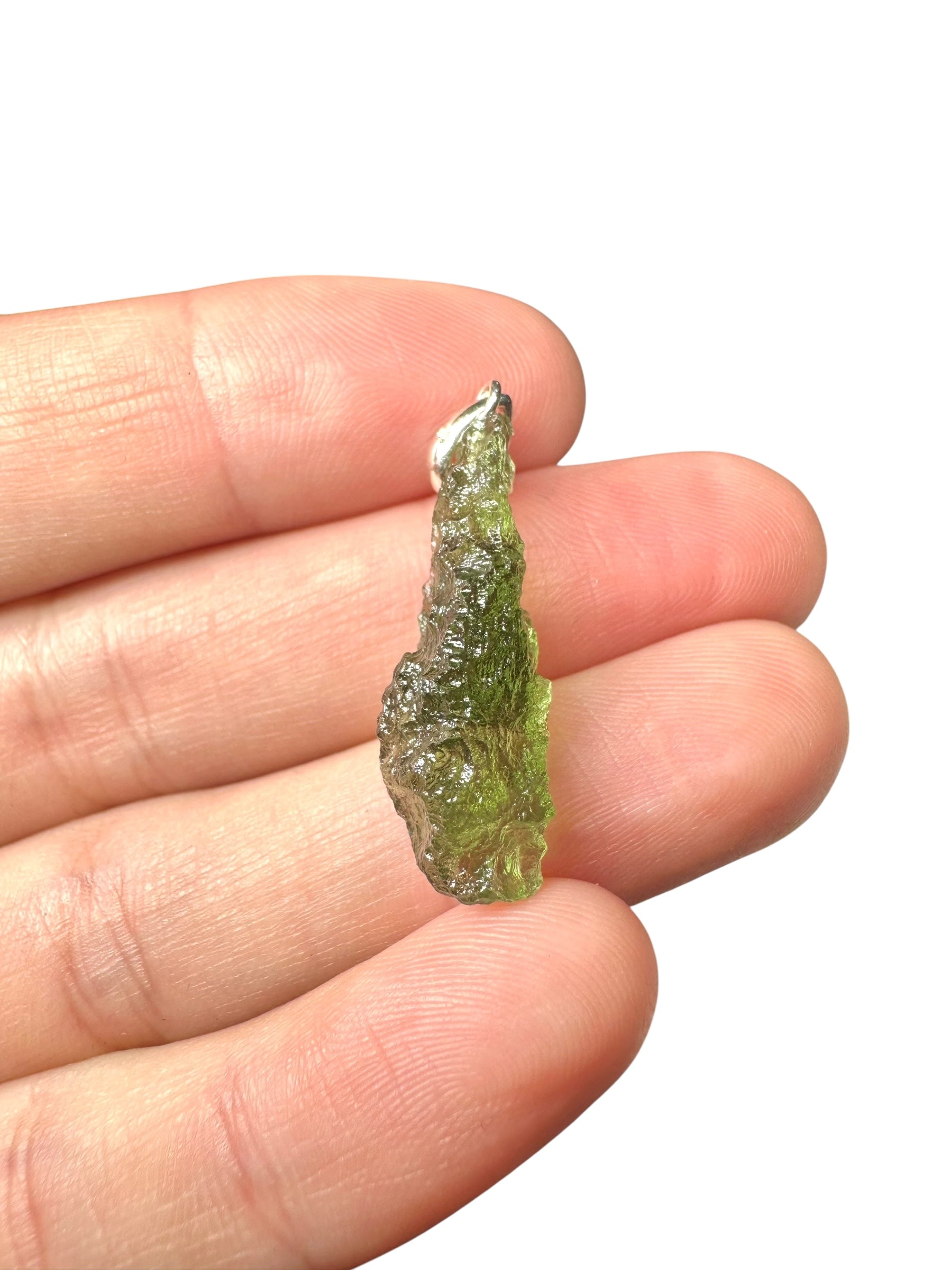 Silver moldavite jewellery – 115g - VSPERK1