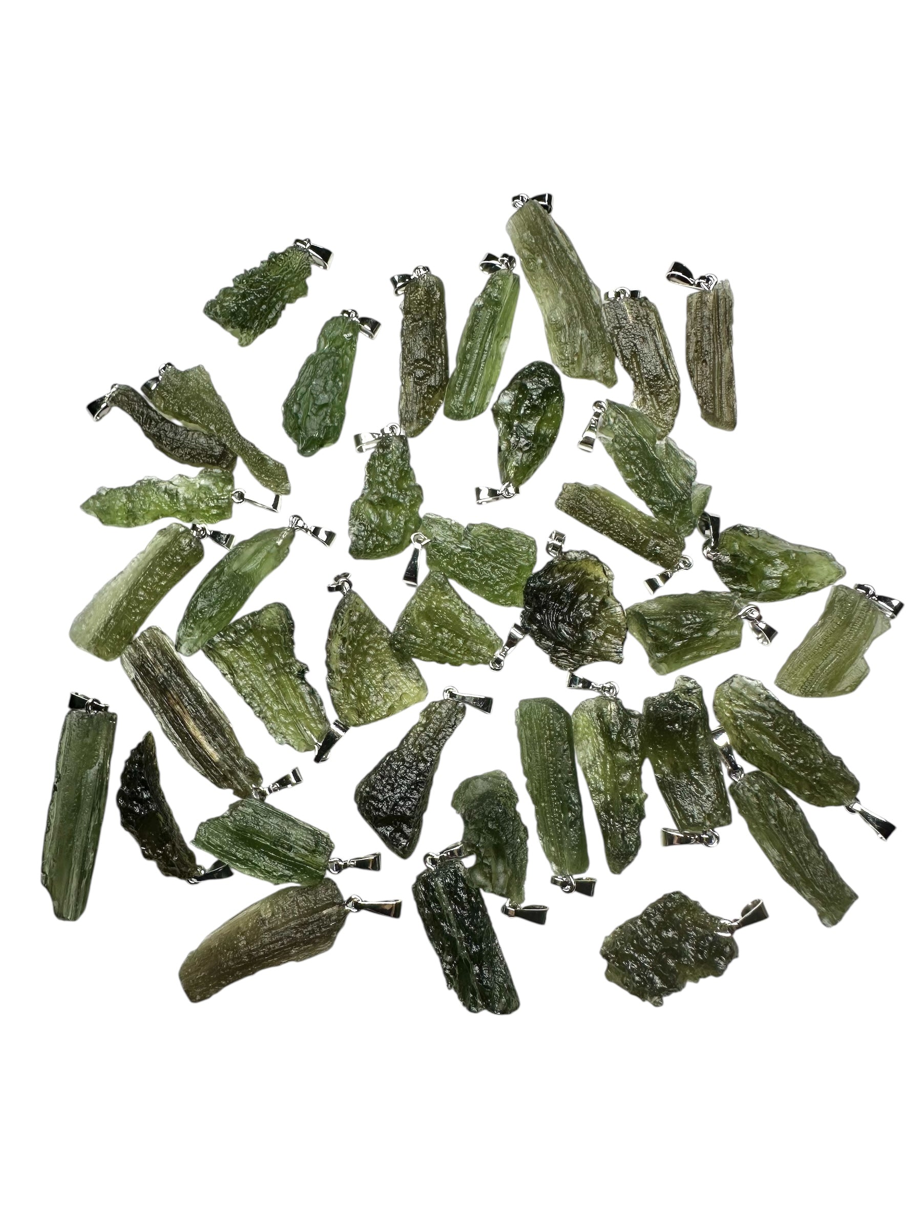 Moldavite jewellery – 64g