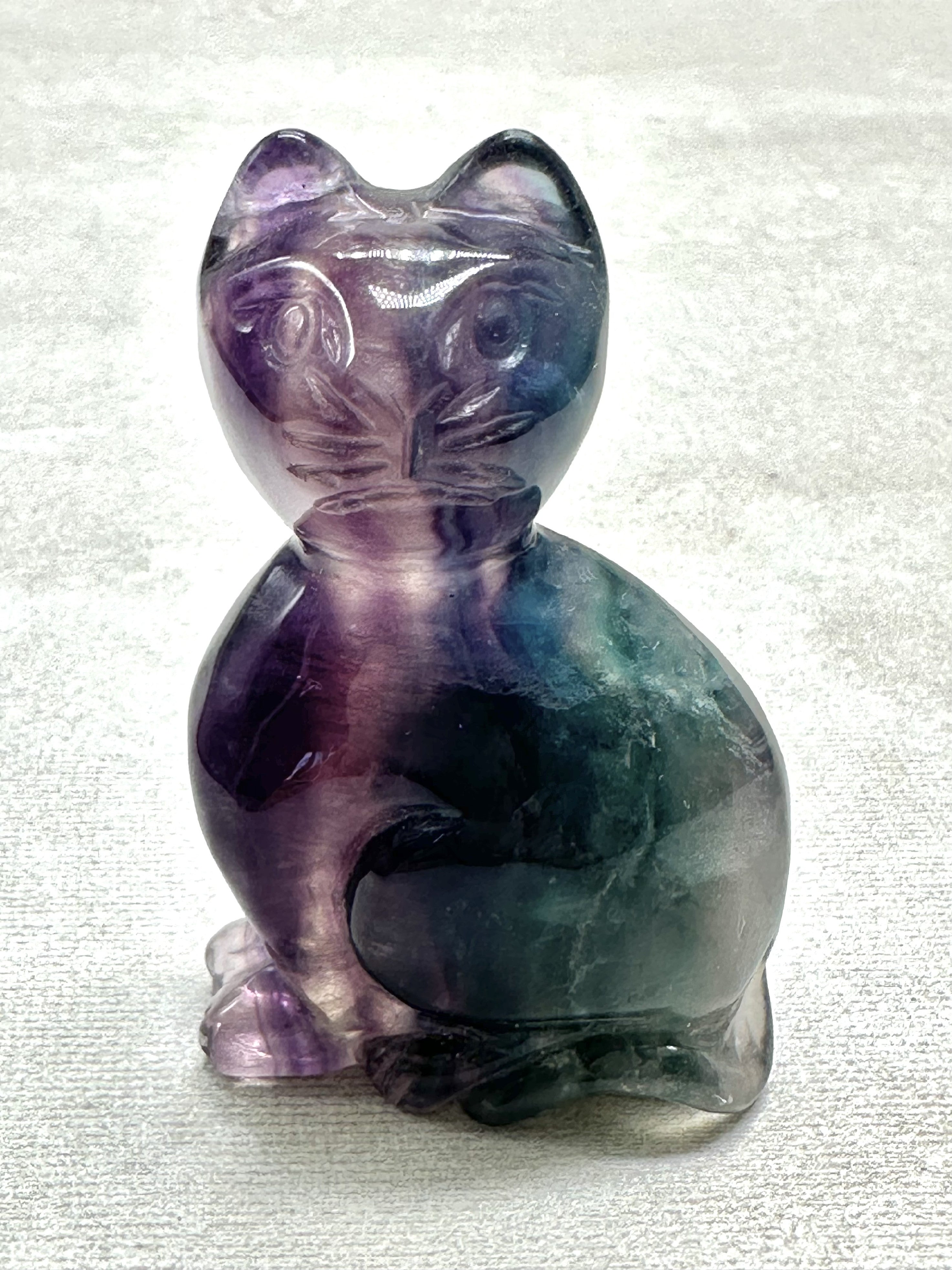 Fluorite cat