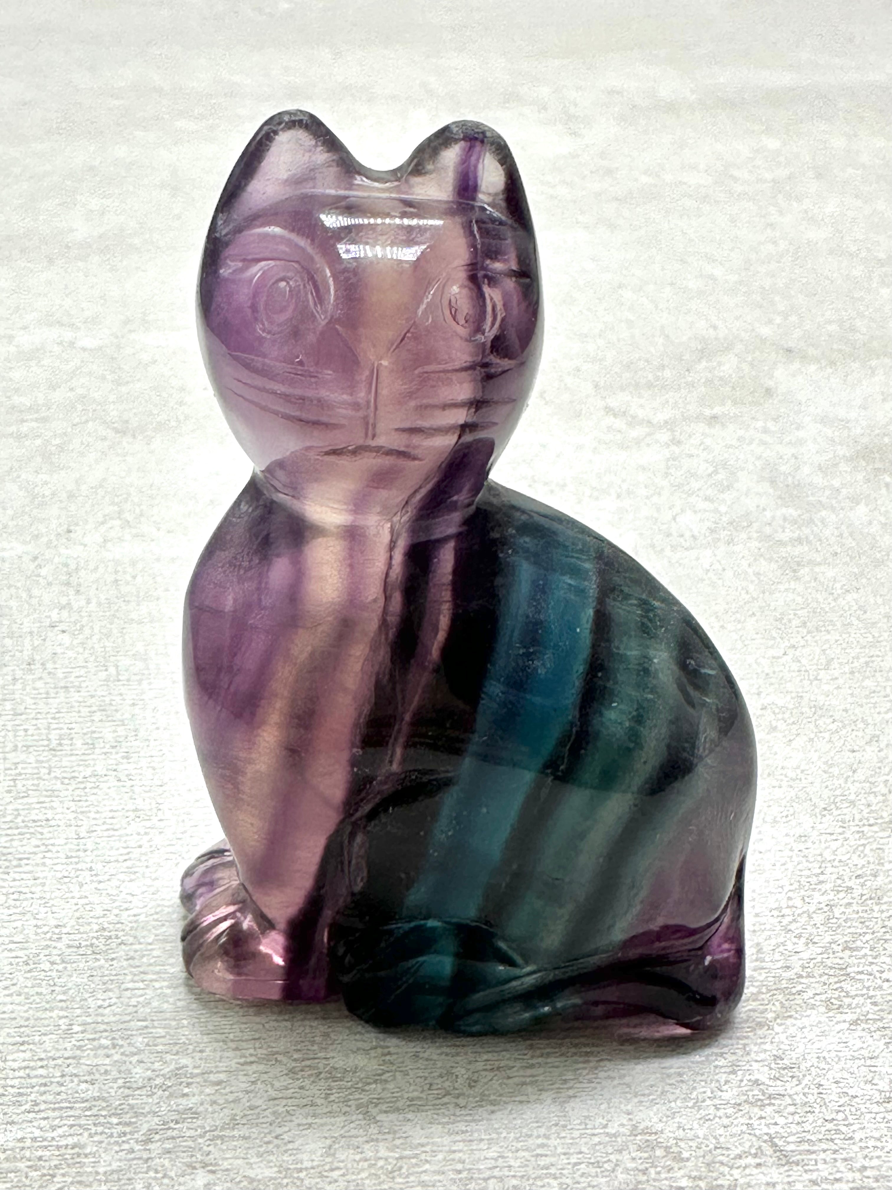 Fluorite cat