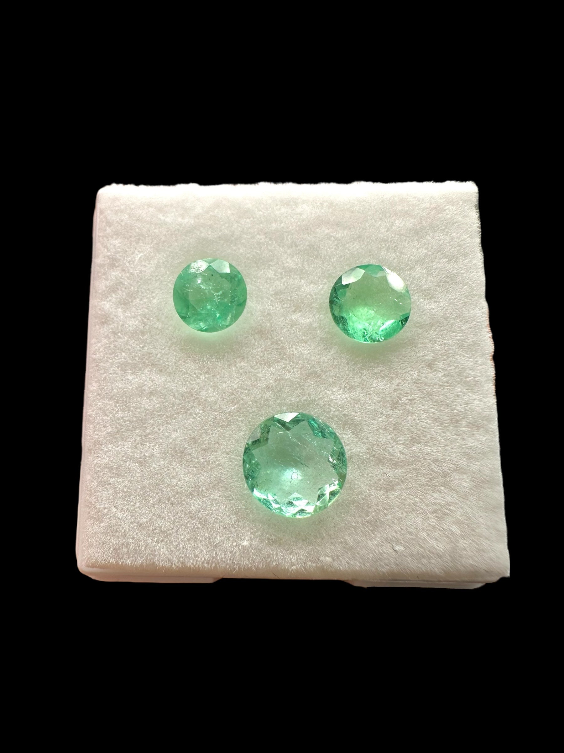 Emerald cut set of 3 pcs – Colombia