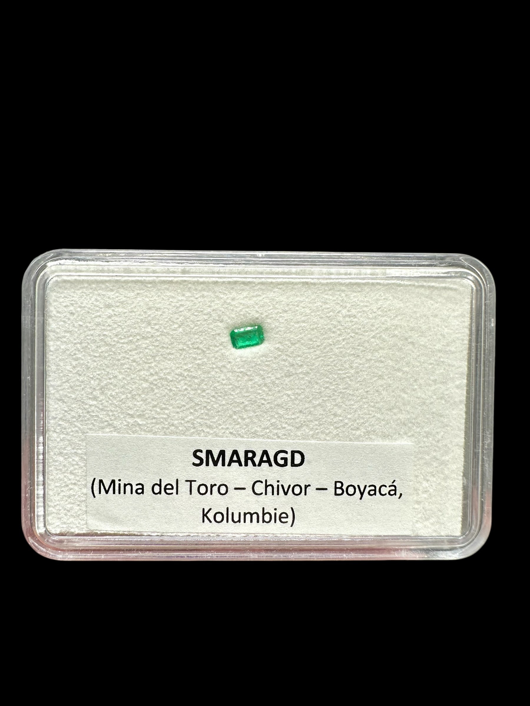 Emerald cut – Muzo – Boyaca, Colombia - BS021