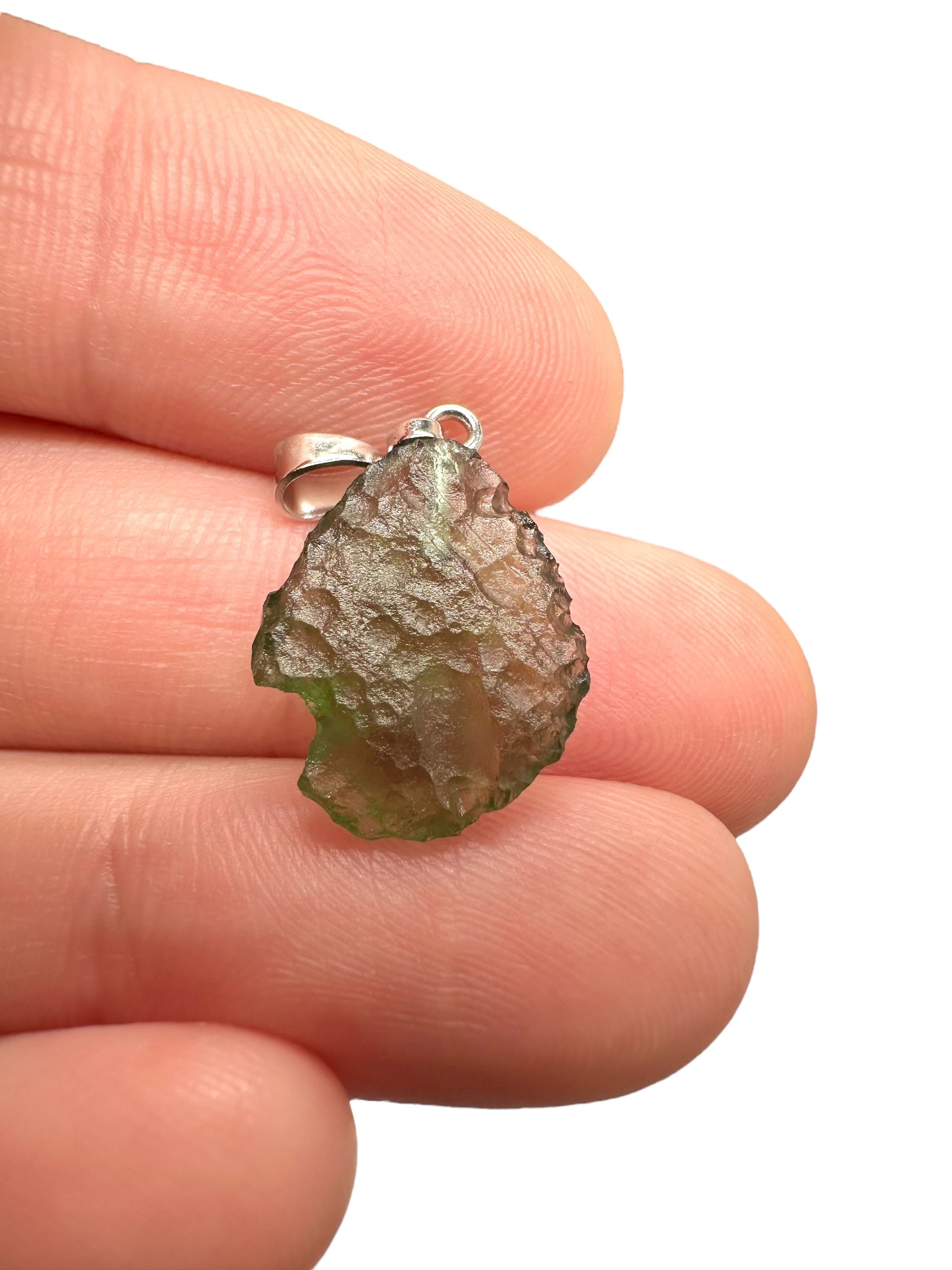 Moldavite pendant 1g - P/V414