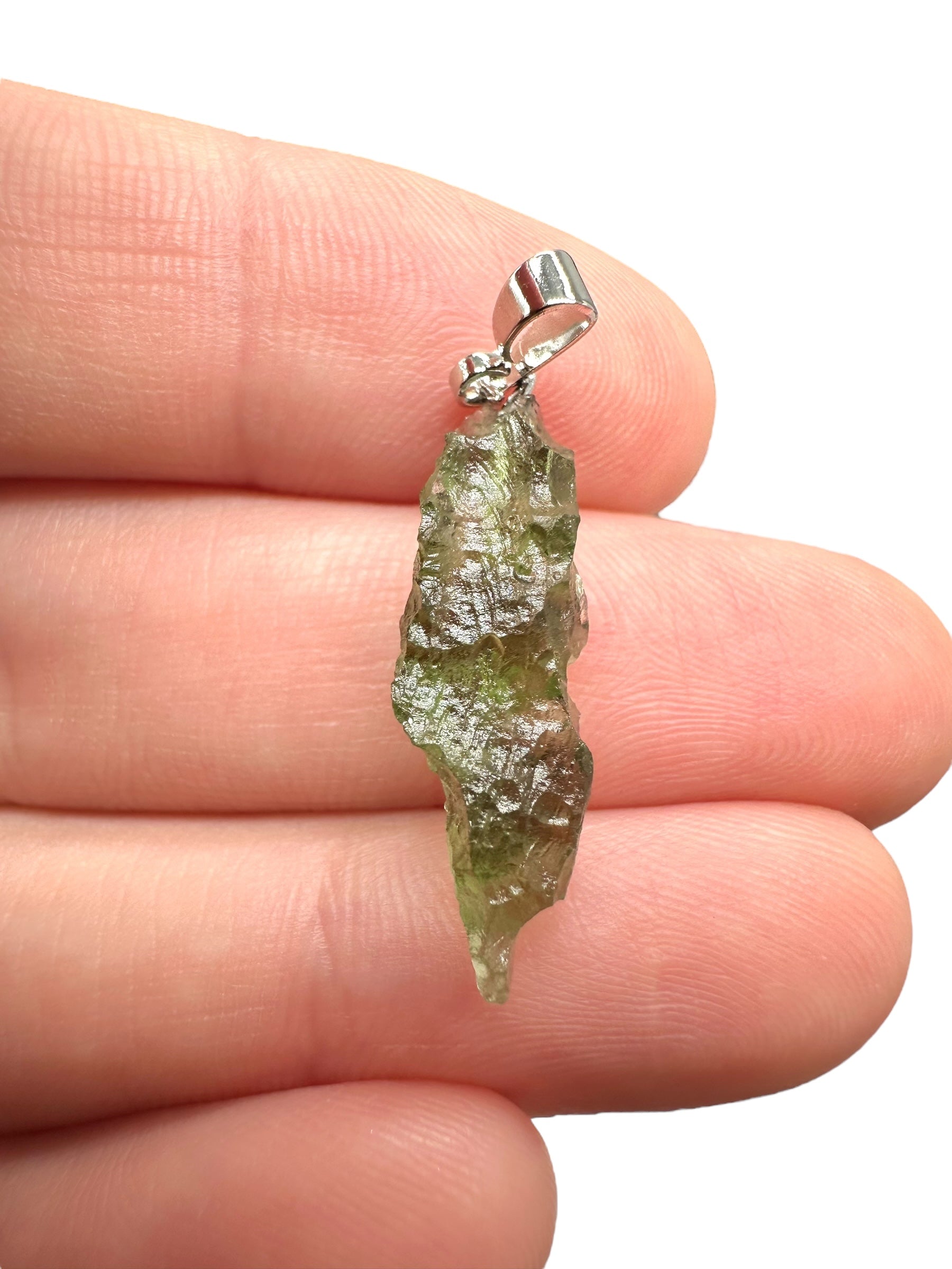 Moldavite pendant 1,1g - P/V416