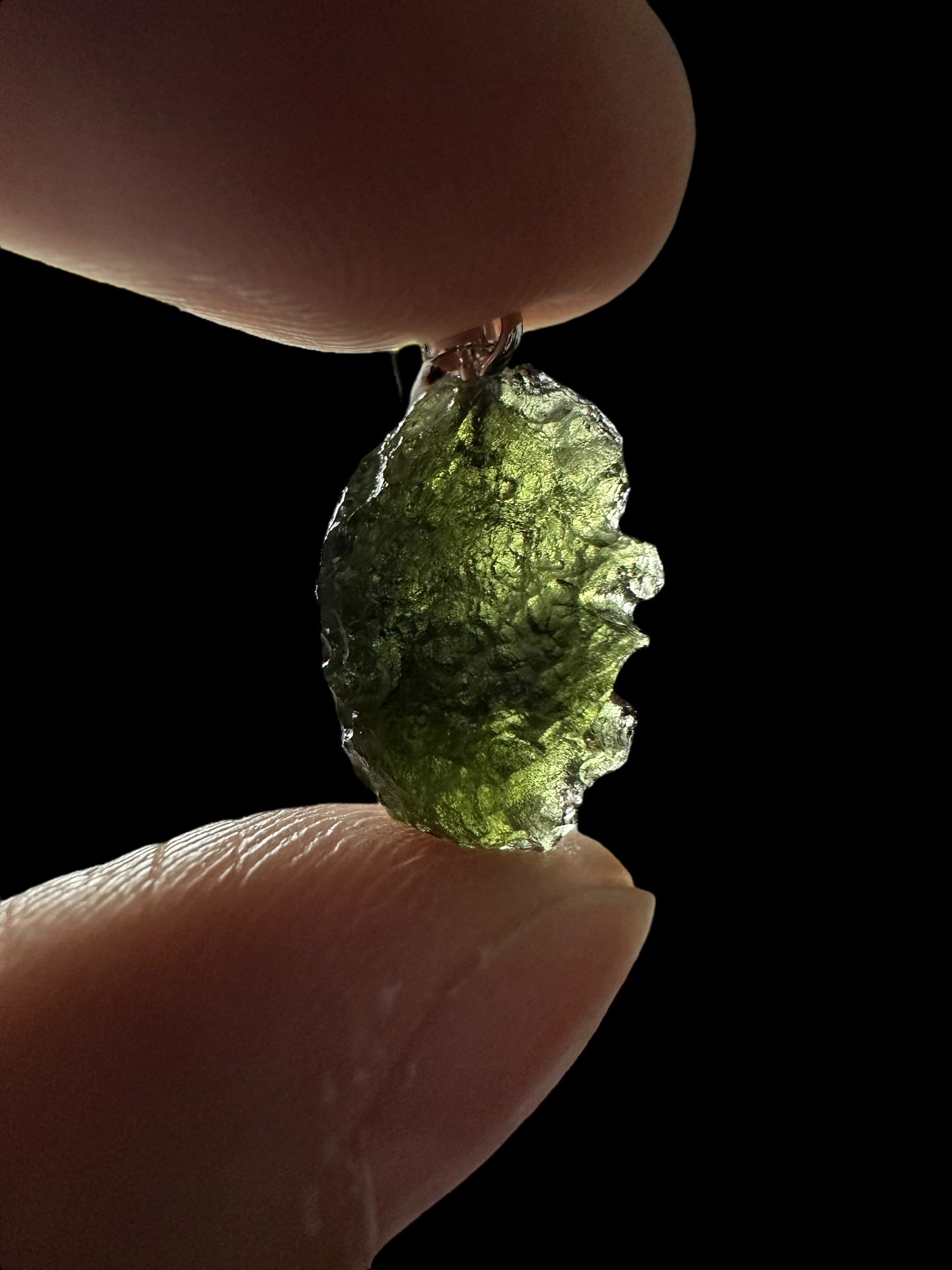 Moldavite pendant 1,5g - P/V421