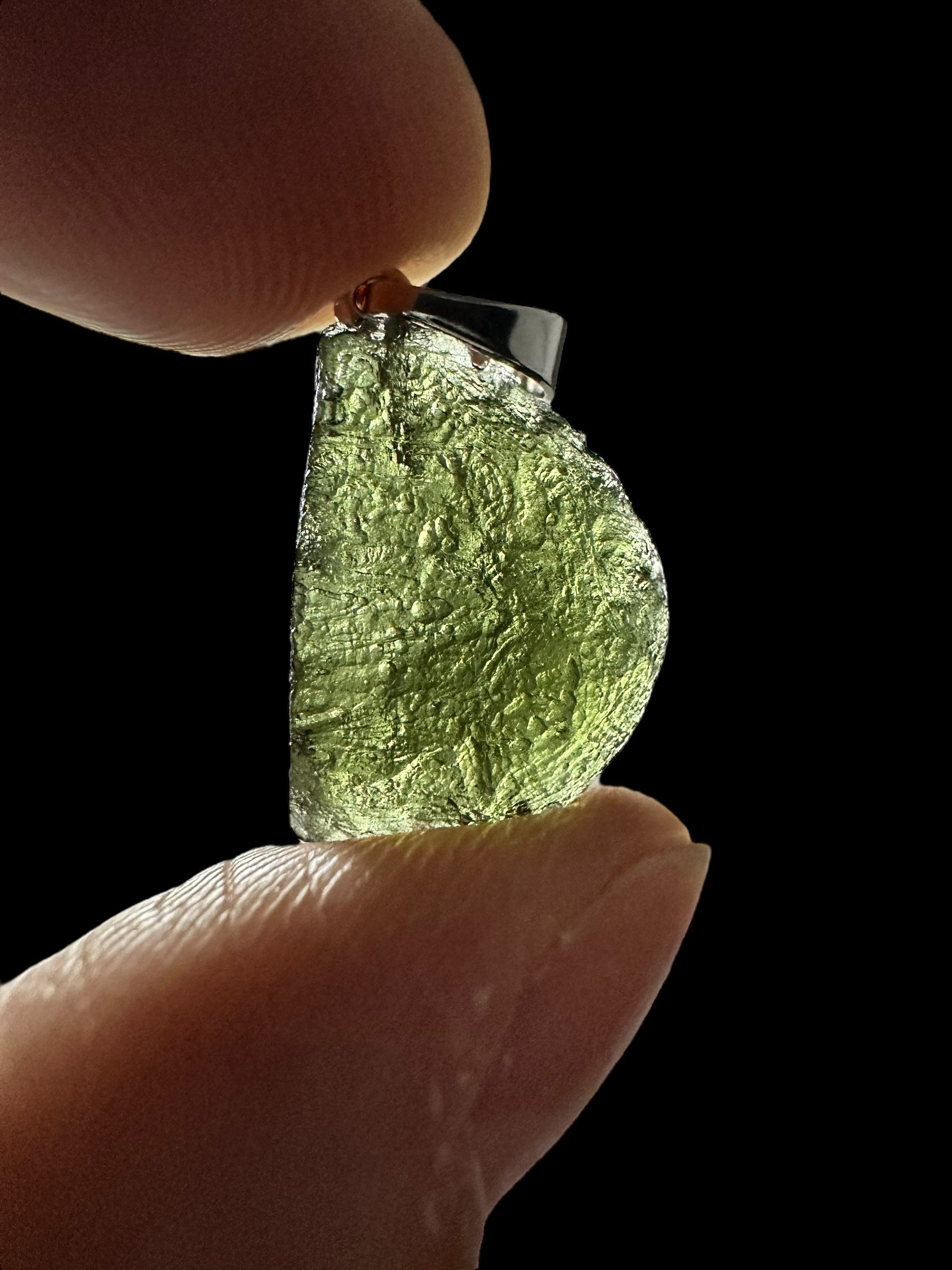 Moldavite pendant 2g - P/V424
