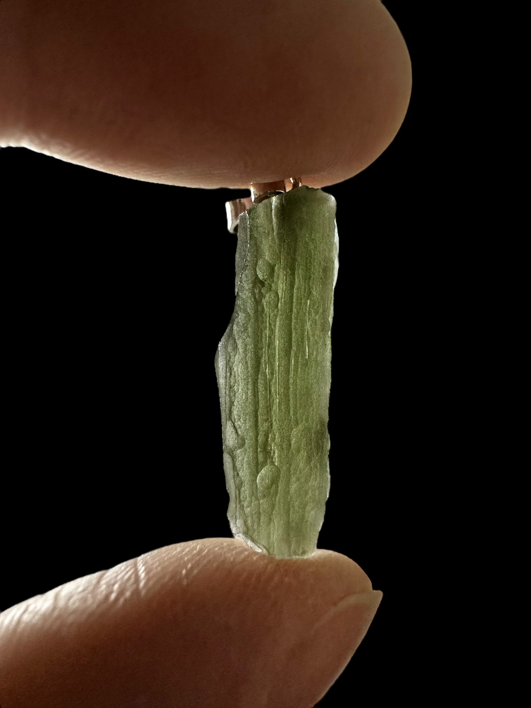 Moldavite pendant 1,3g - P/V439