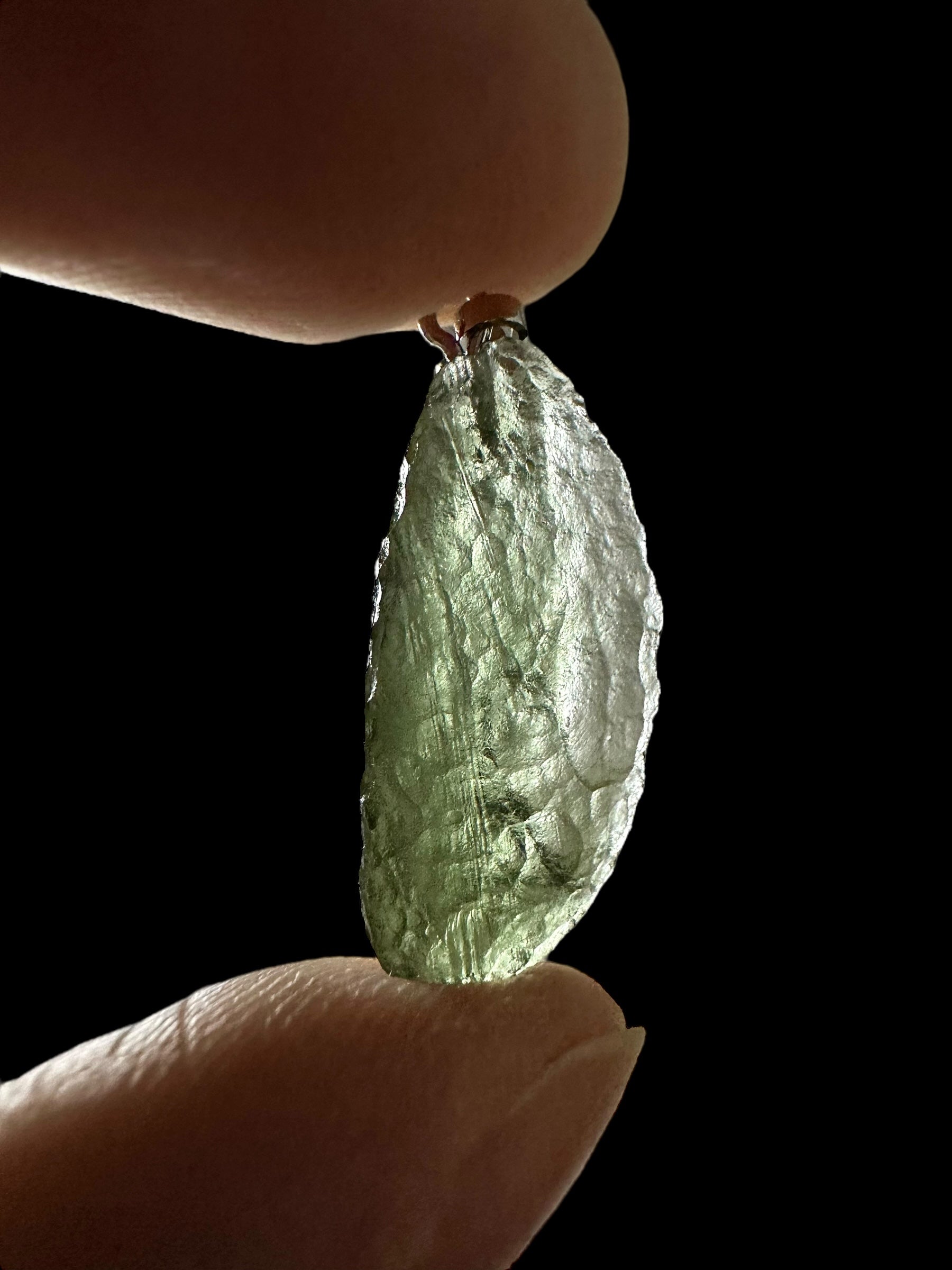 Moldavite pendant 1,2g - P/V440