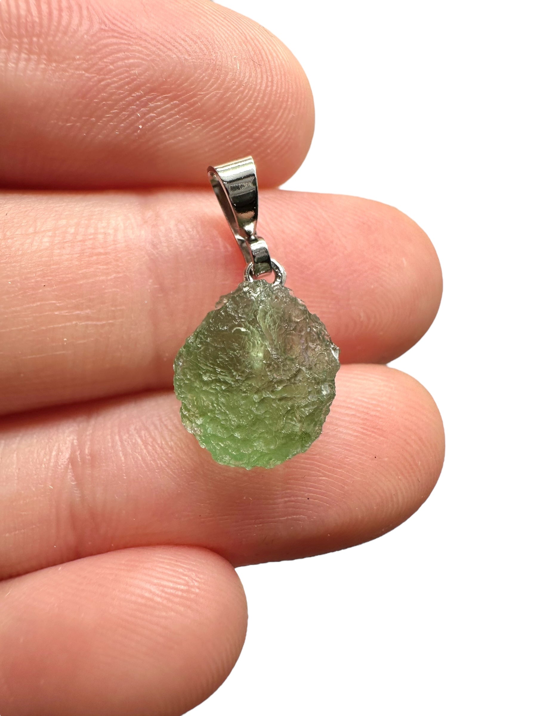 Moldavite pendant 0,7g - P/V460