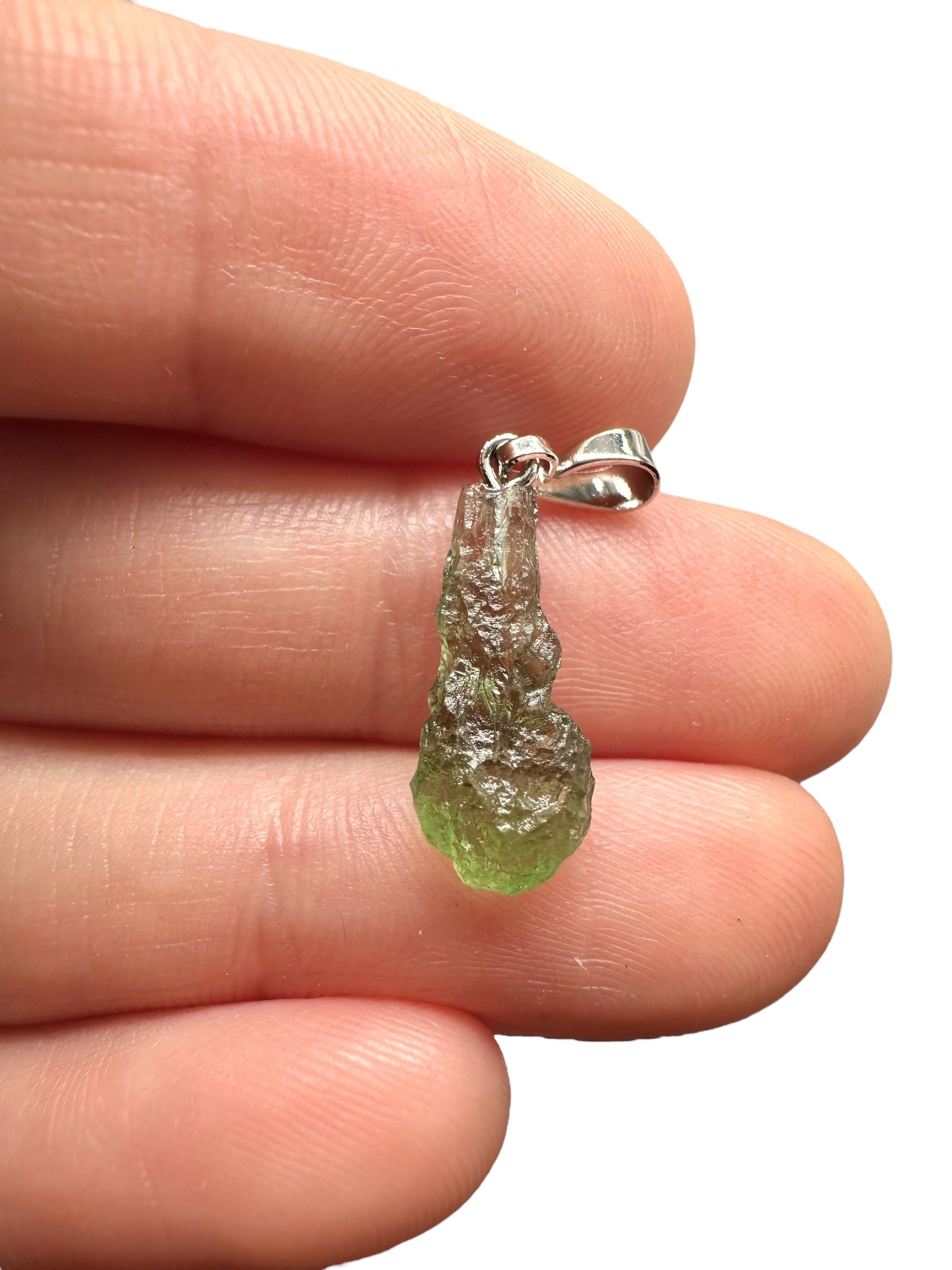 Moldavite pendant 0,6g - P/V475