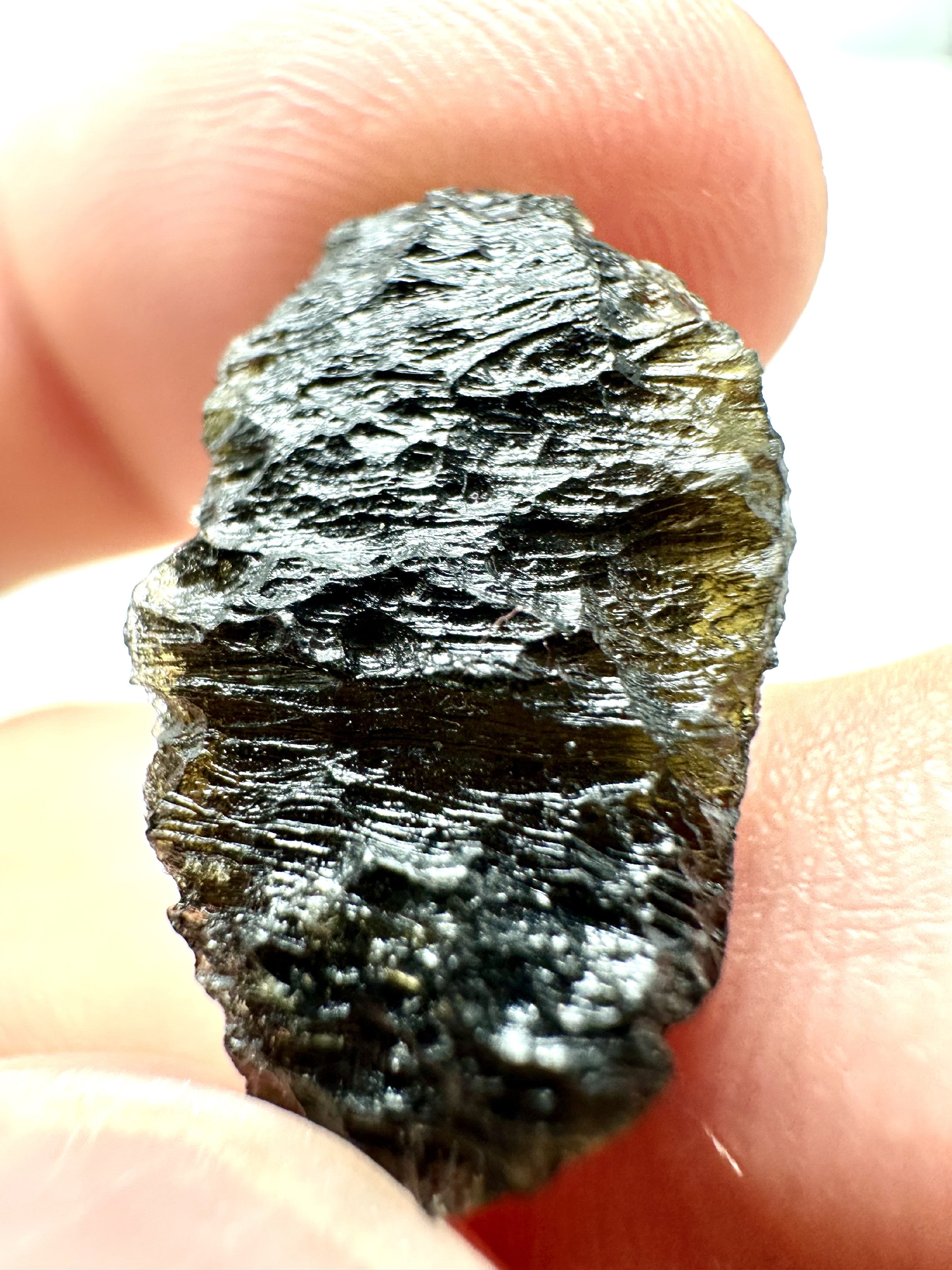 Moldavite – Maly Chlum – 1,9g - OVL052