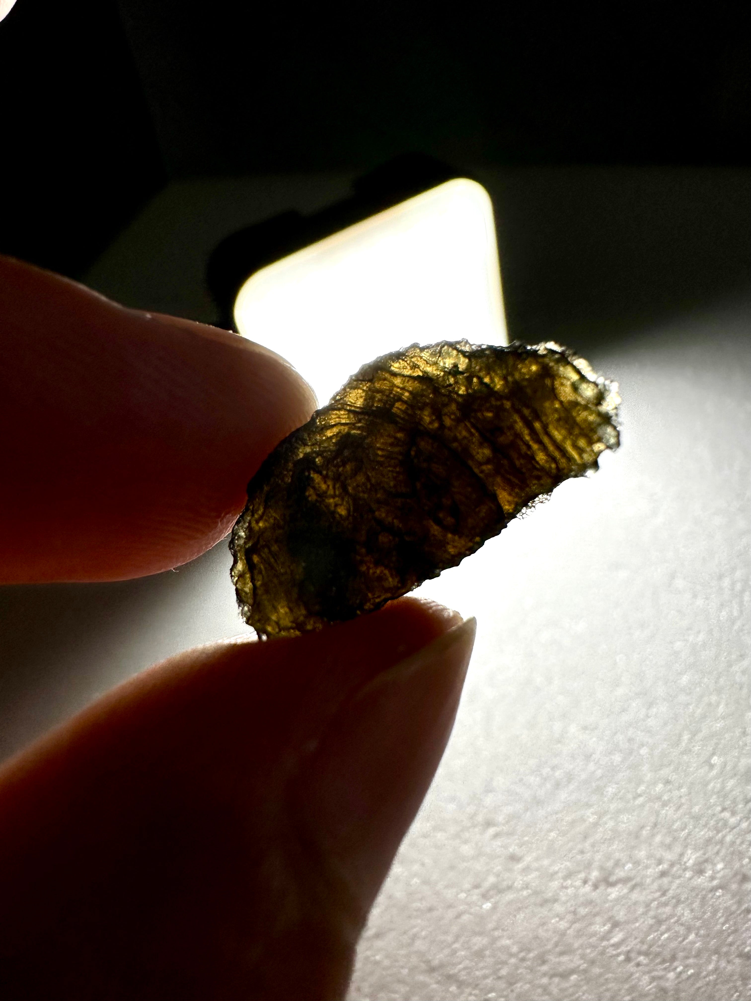 Moldavite – Maly Chlum – 1,9g - OVL052