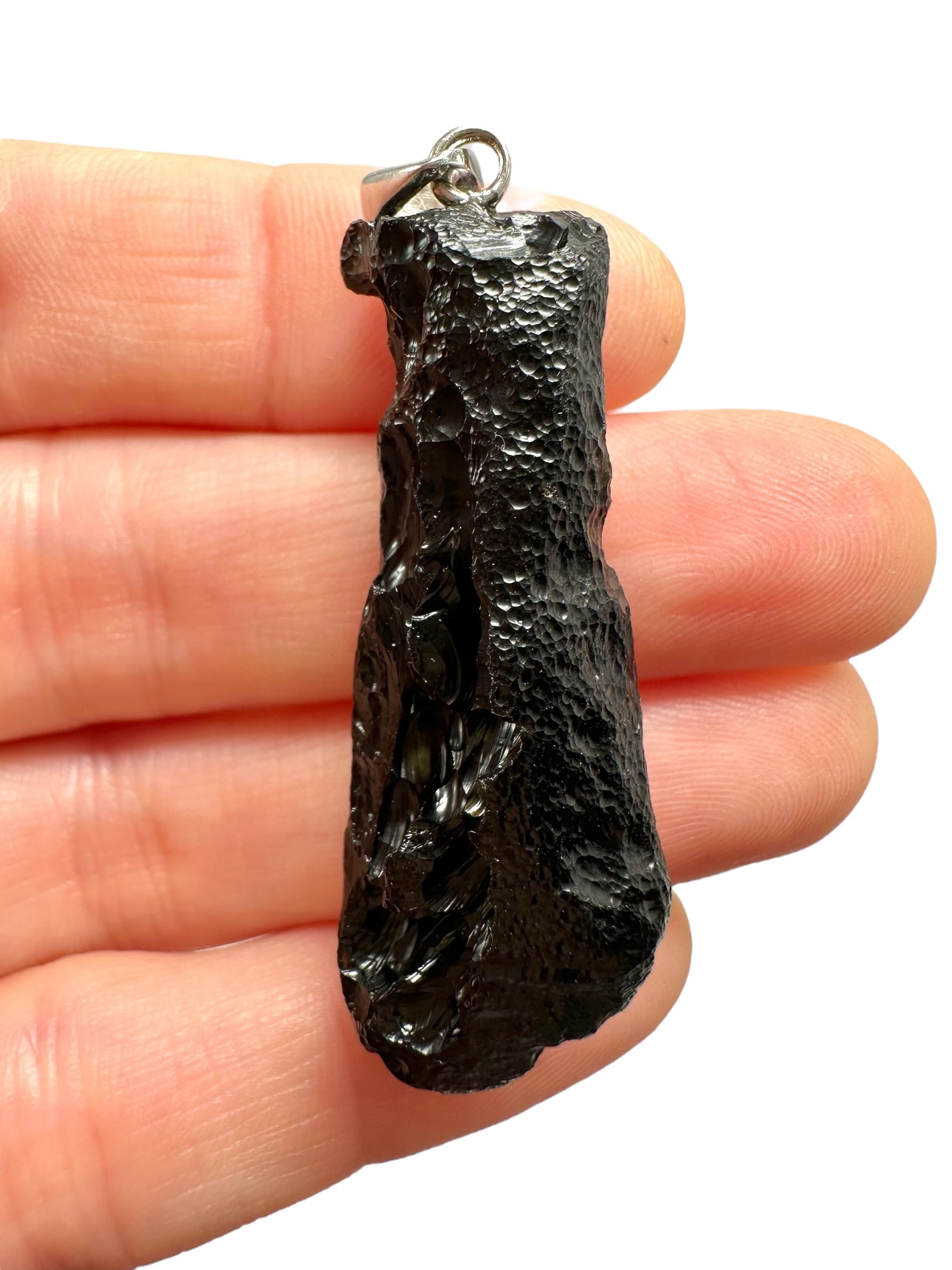 Silver bilitonite pendant 8,2g