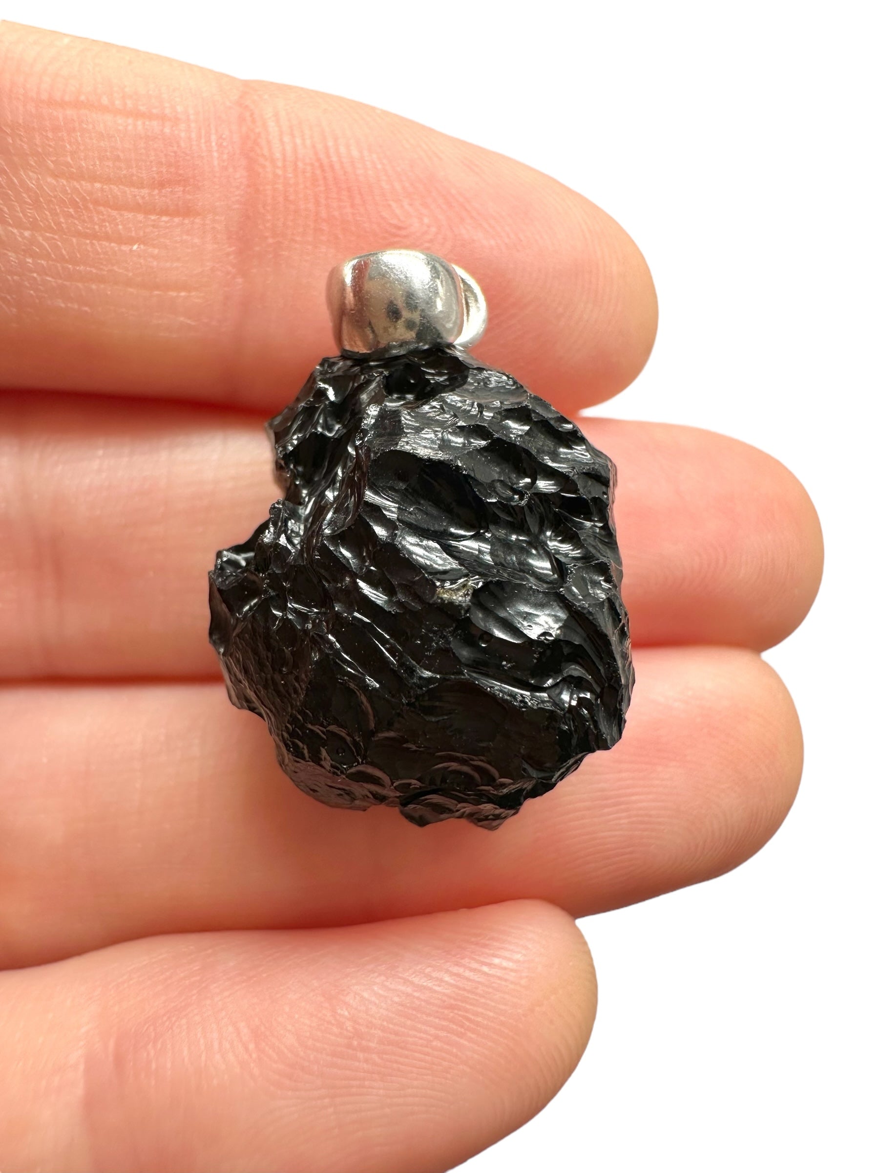 Silver bilitonite pendant 5,9g