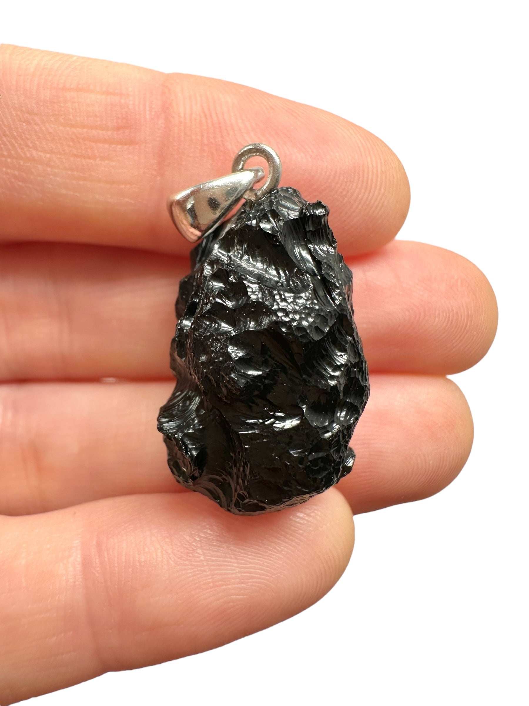 Silver bilitonite pendant 6,9g