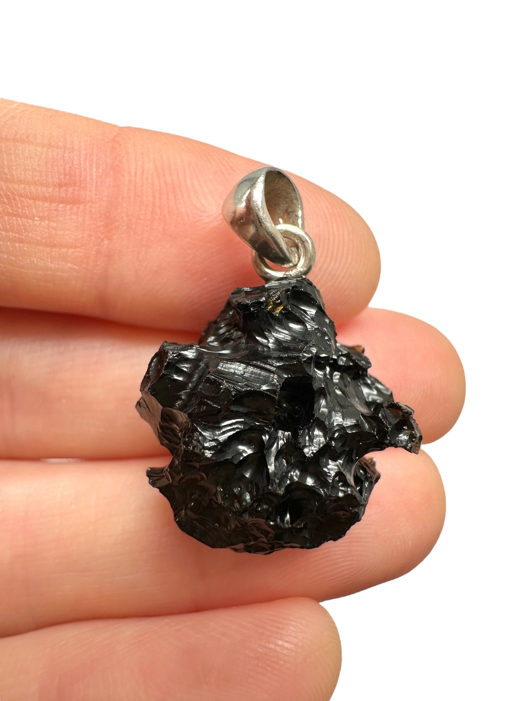 Silver bilitonite pendant 5,4g