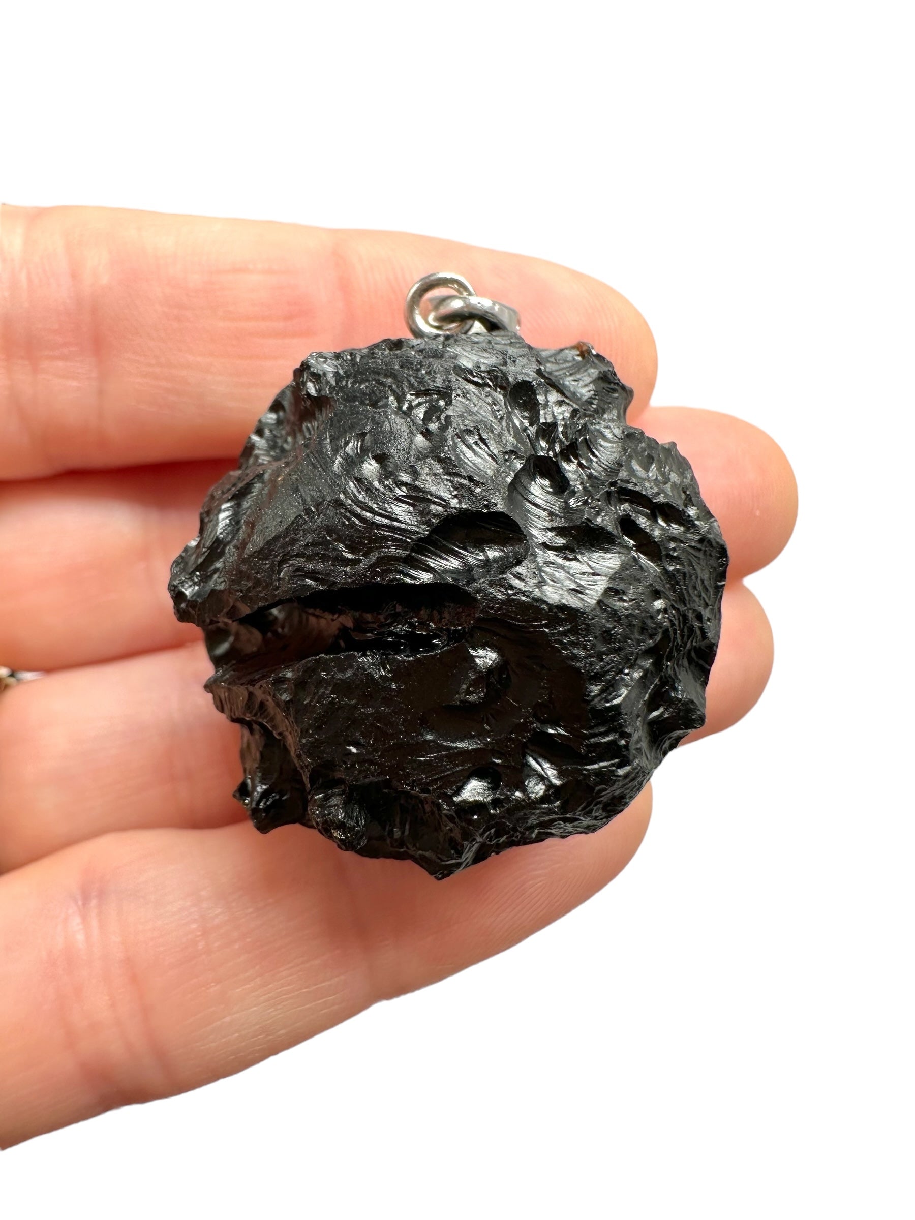 Silver bilitonite pendant 25,6g