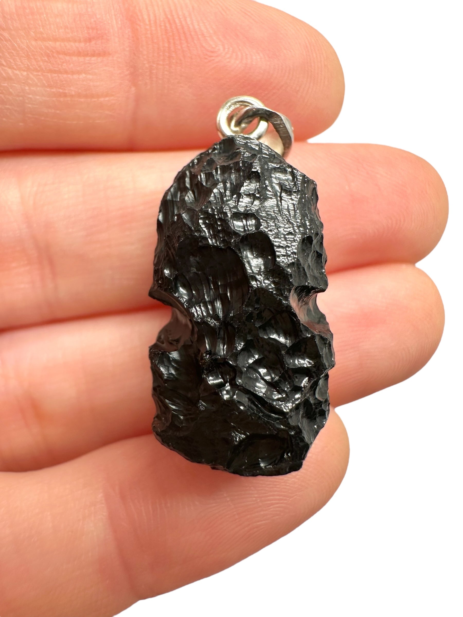 Silver bilitonite pendant 6,1g