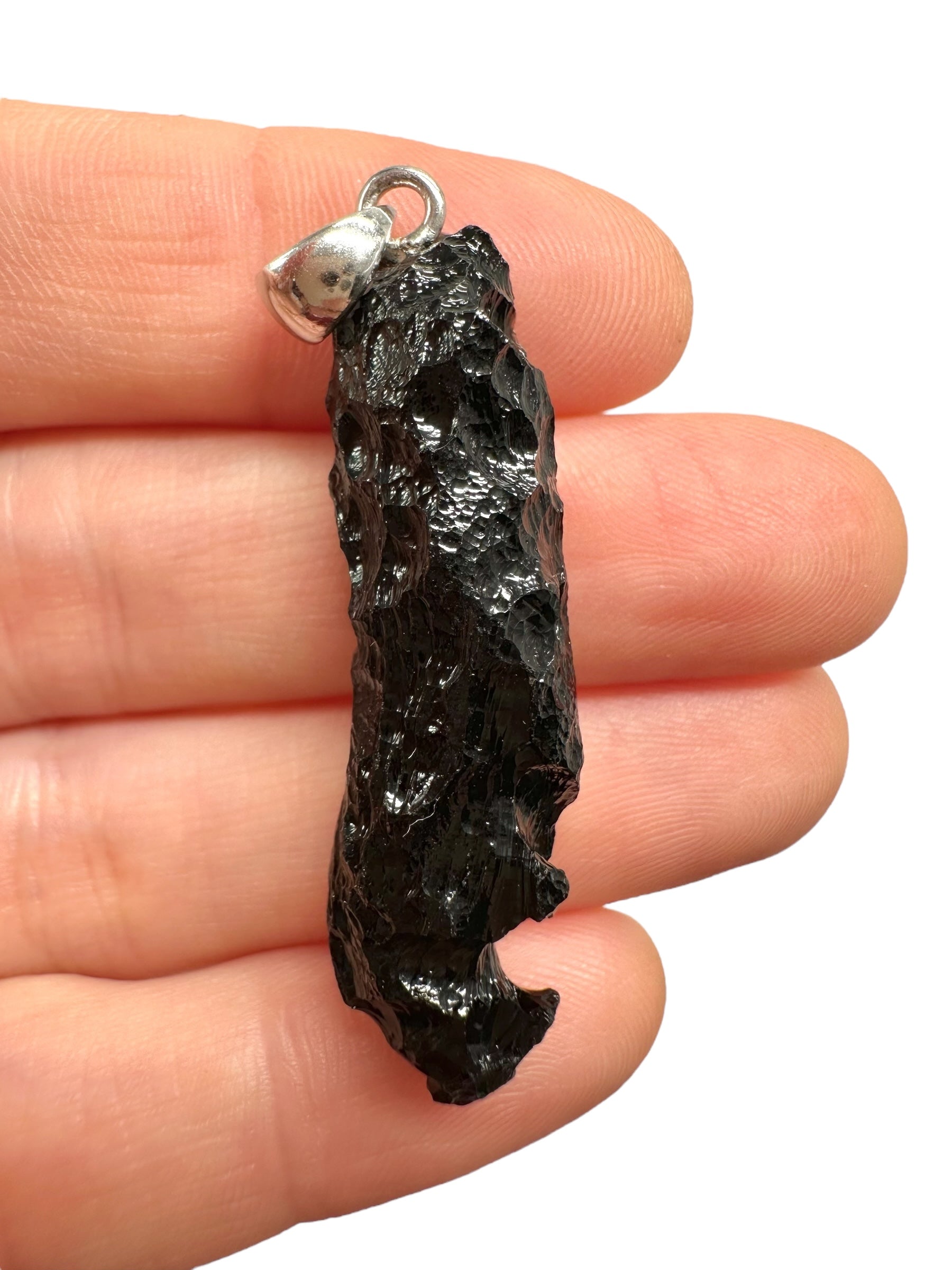 Silver bilitonite pendant 5,5g