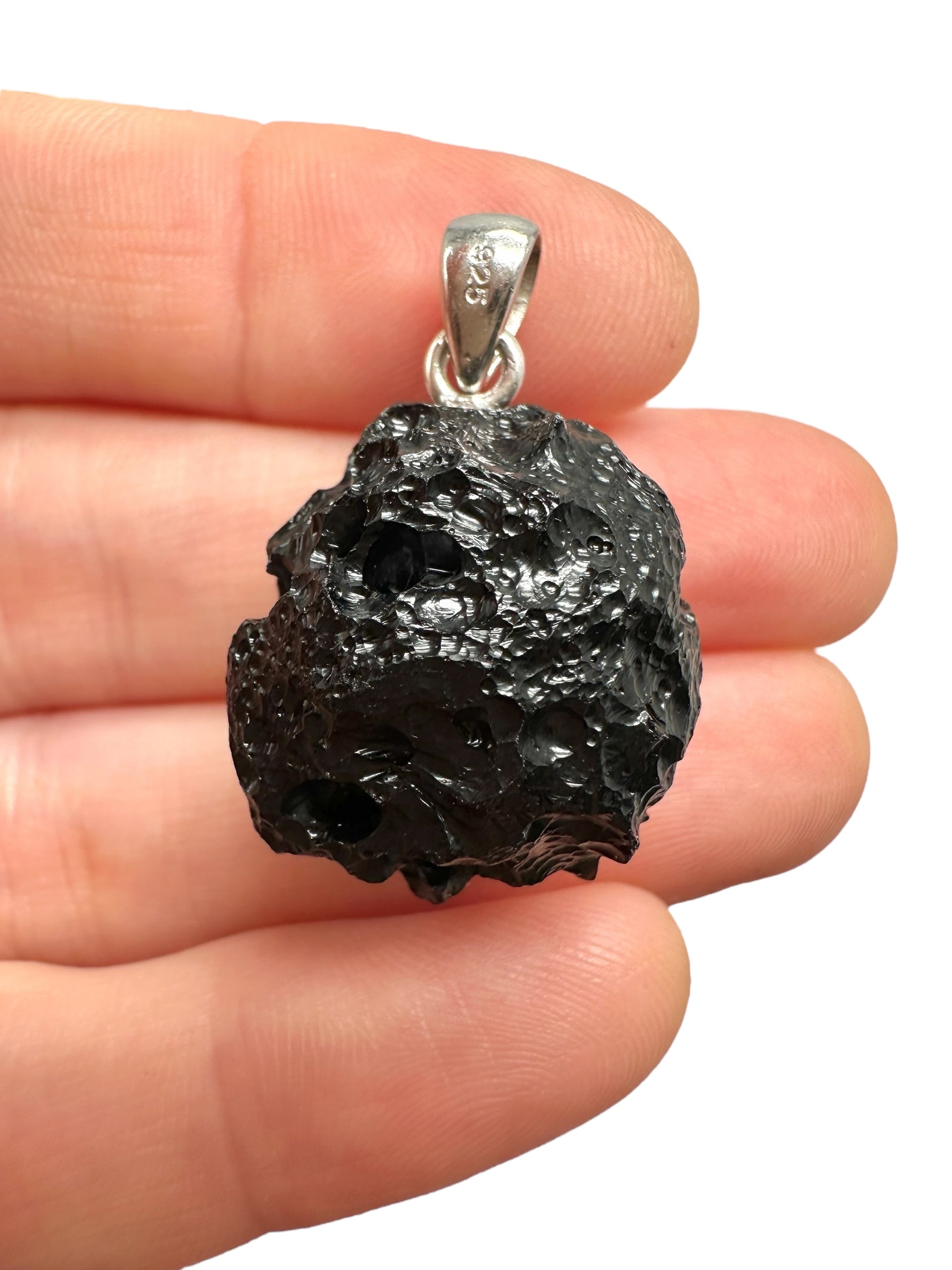 Silver bilitonite pendant 7,7g