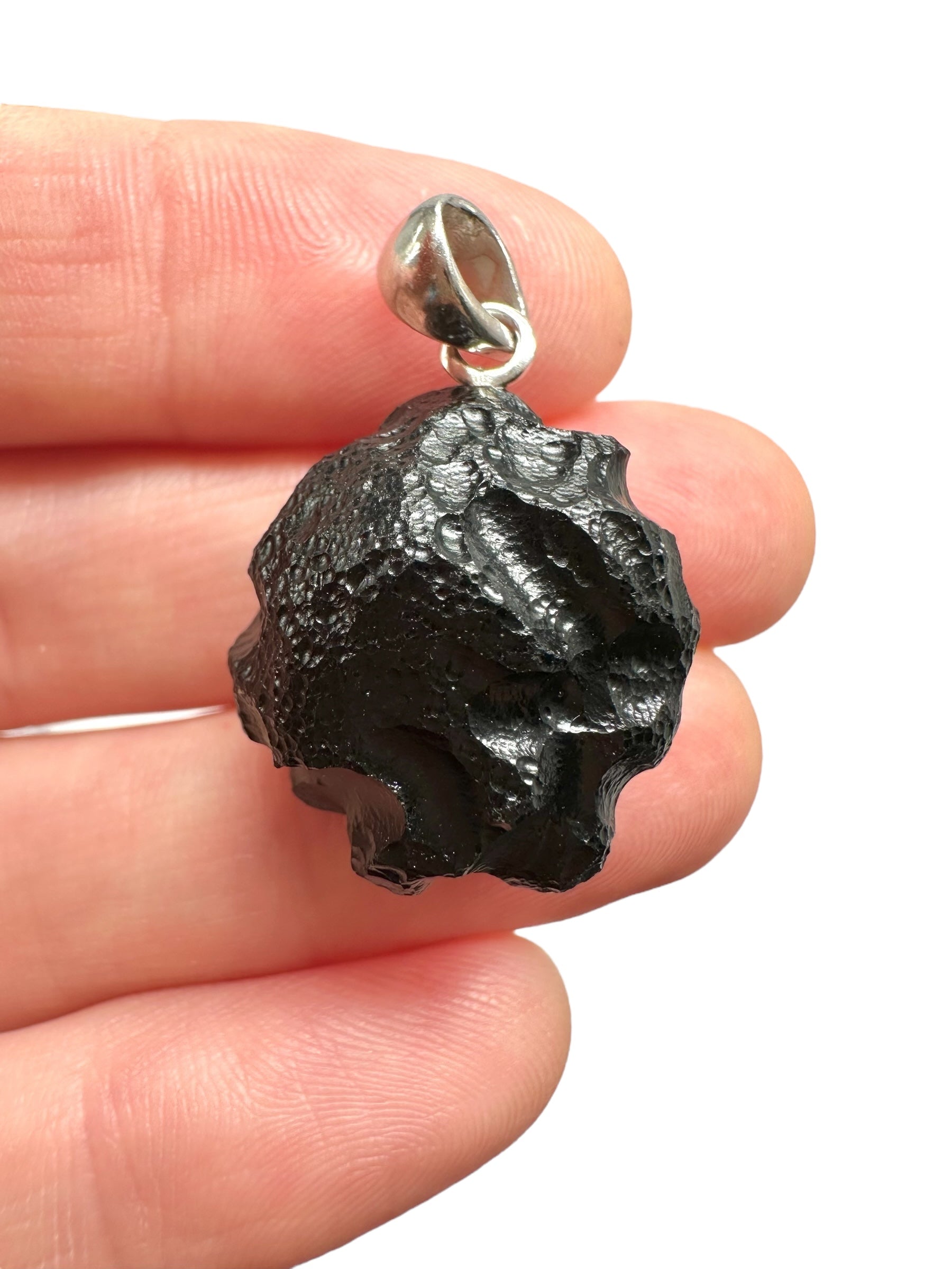 Silver bilitonite pendant 6,1g