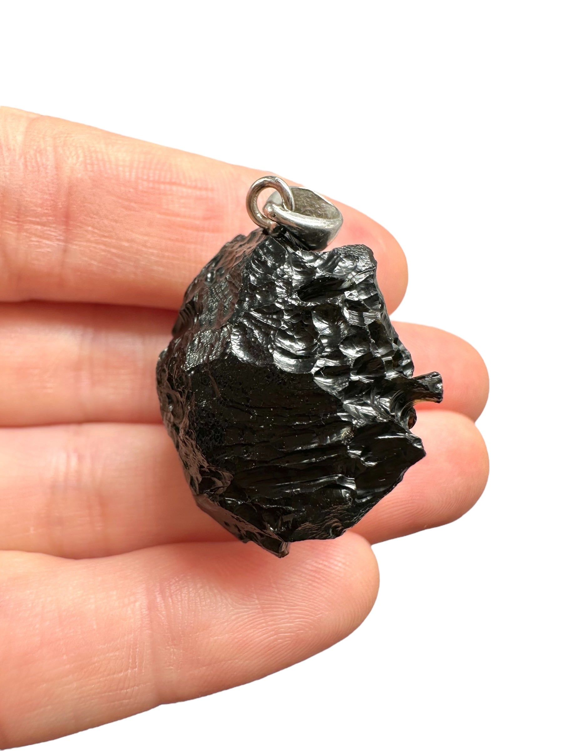Silver bilitonite pendant 14,5g