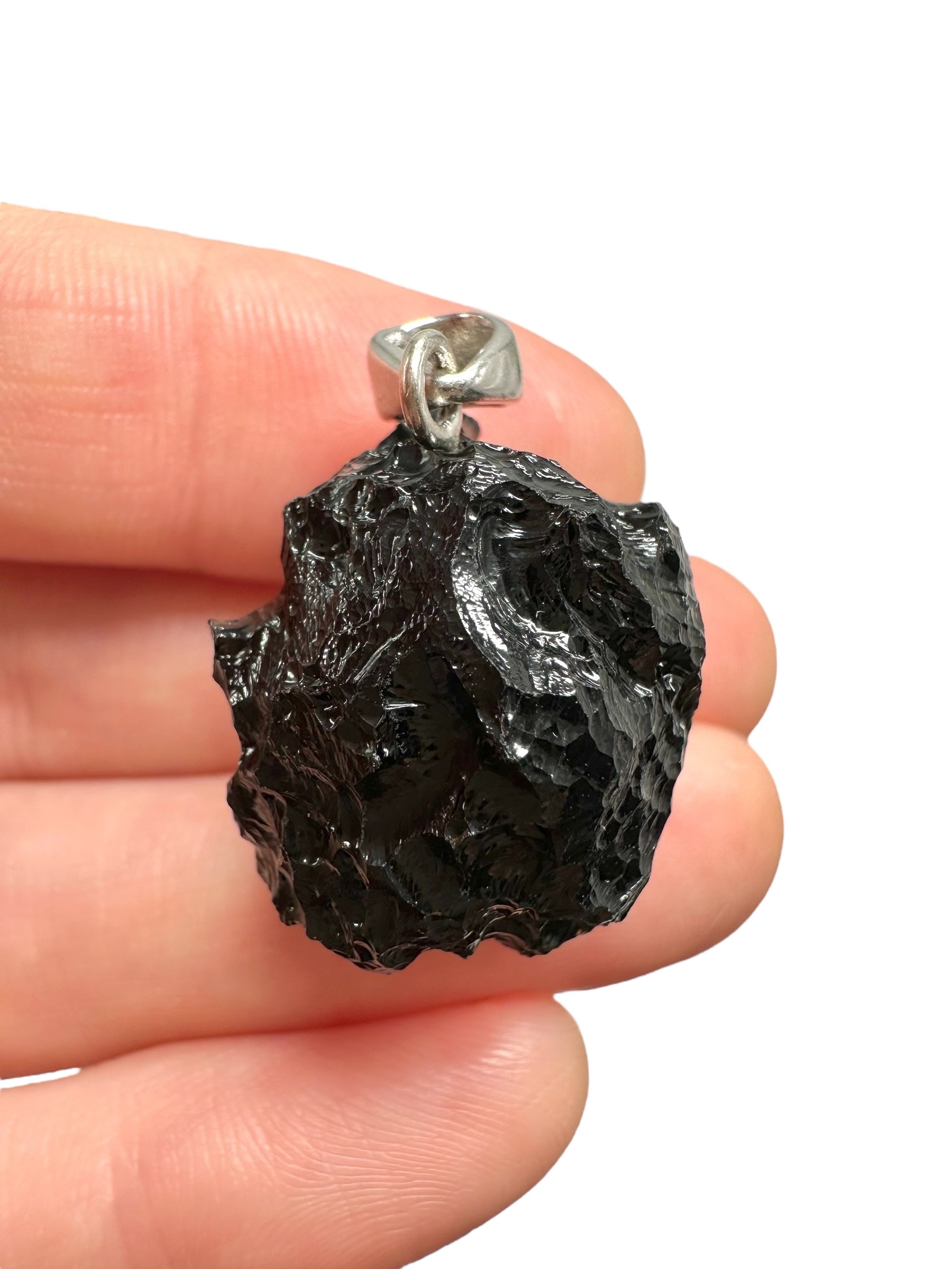 Silver bilitonite pendant 7,8g