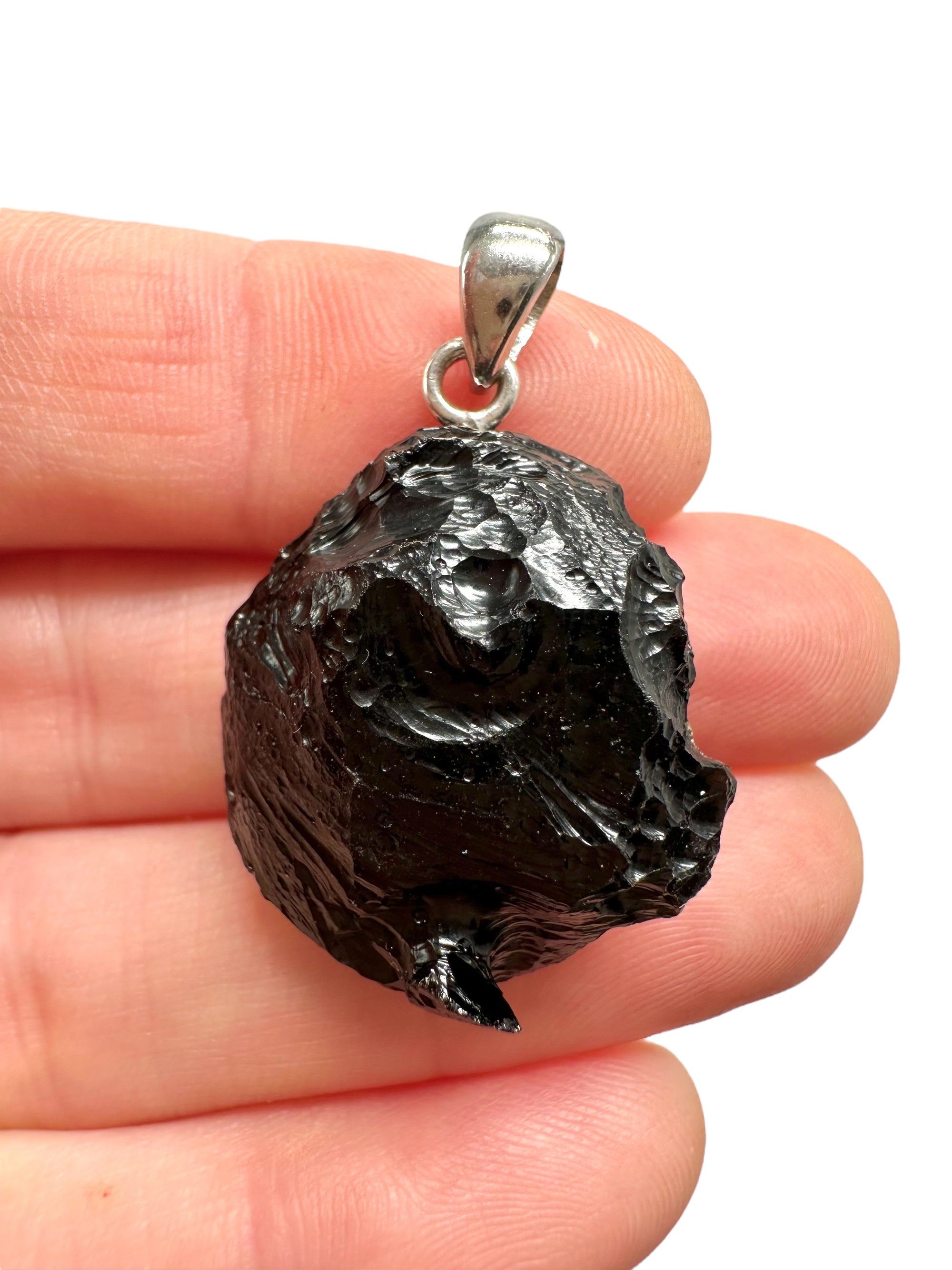 Silver bilitonite pendant 7,4g