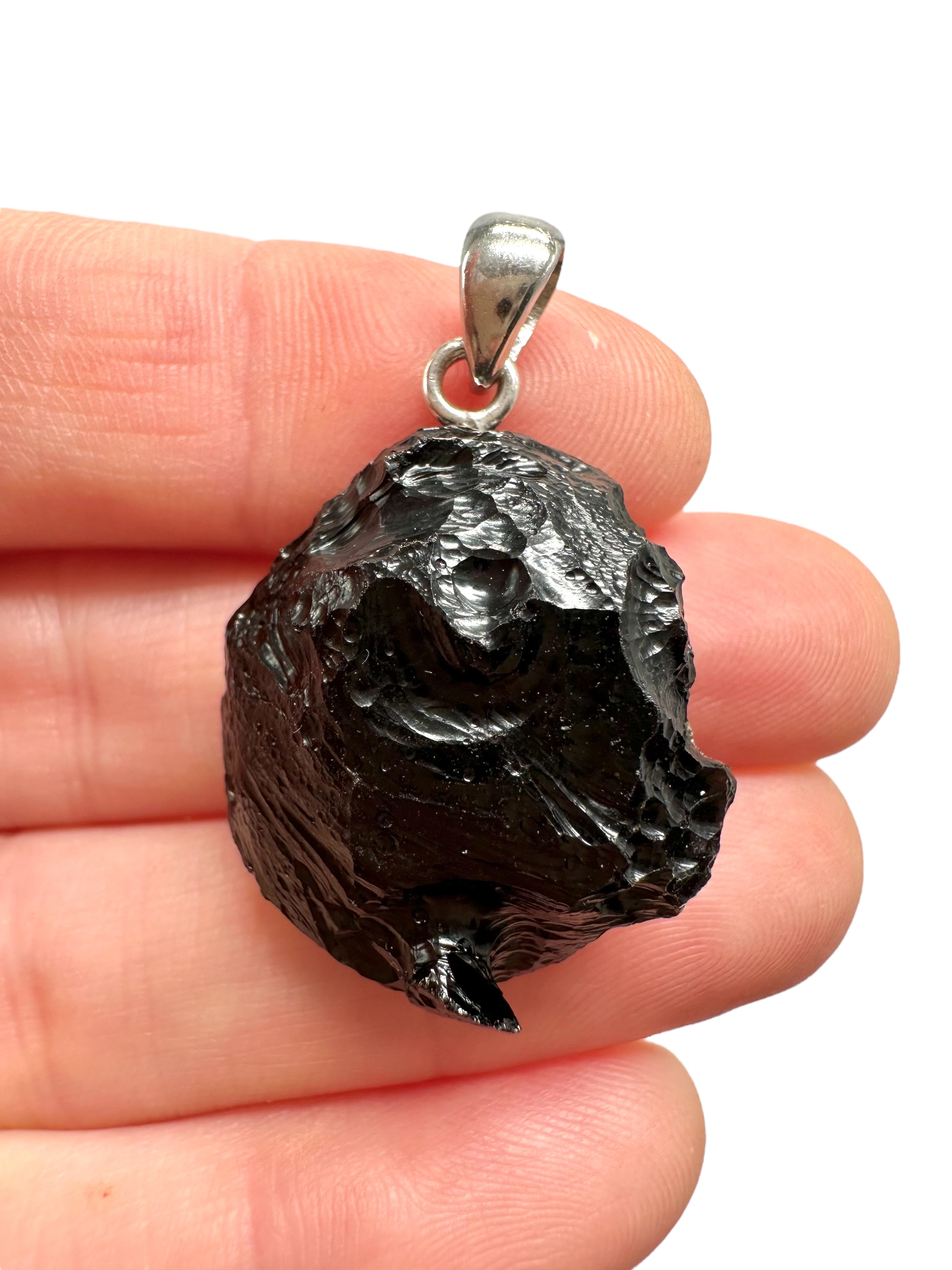 Silver bilitonite pendant 7,4g