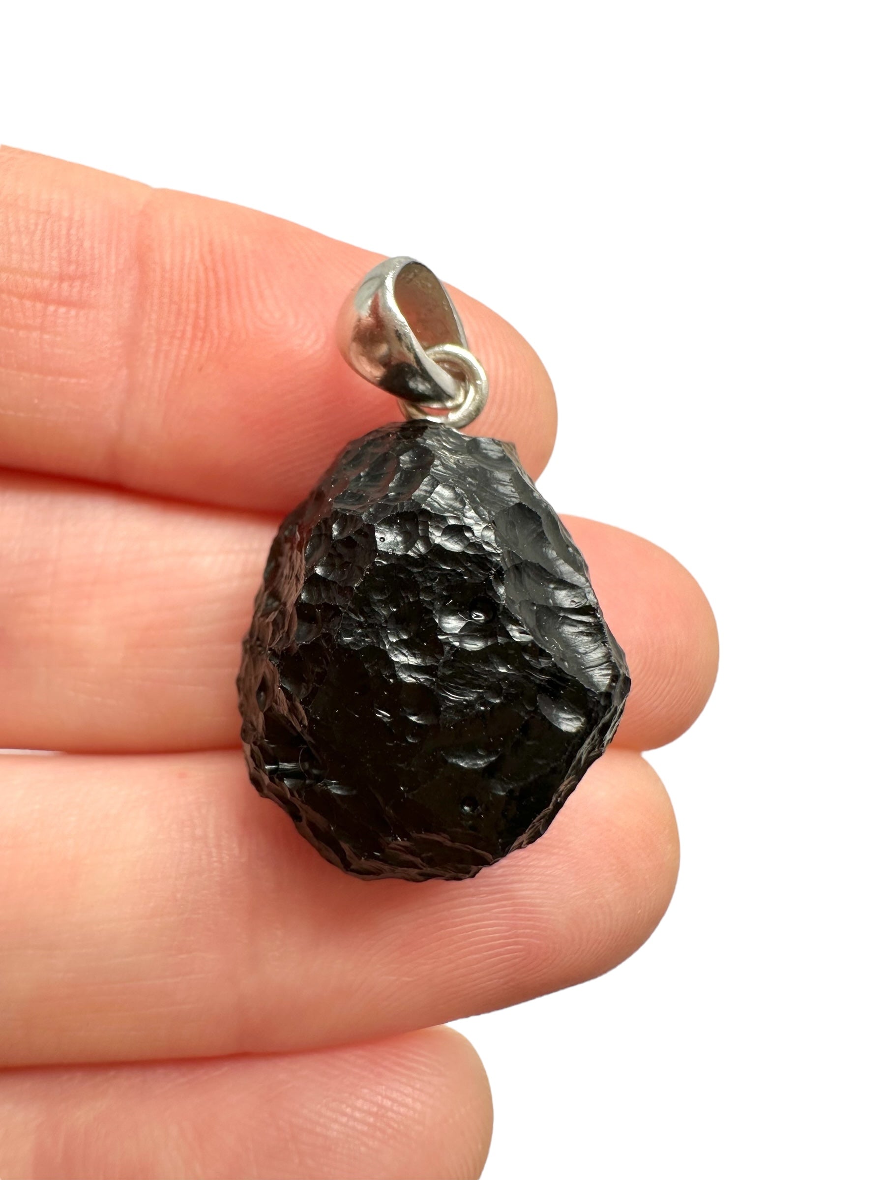 Silver bilitonite pendant 5,1g