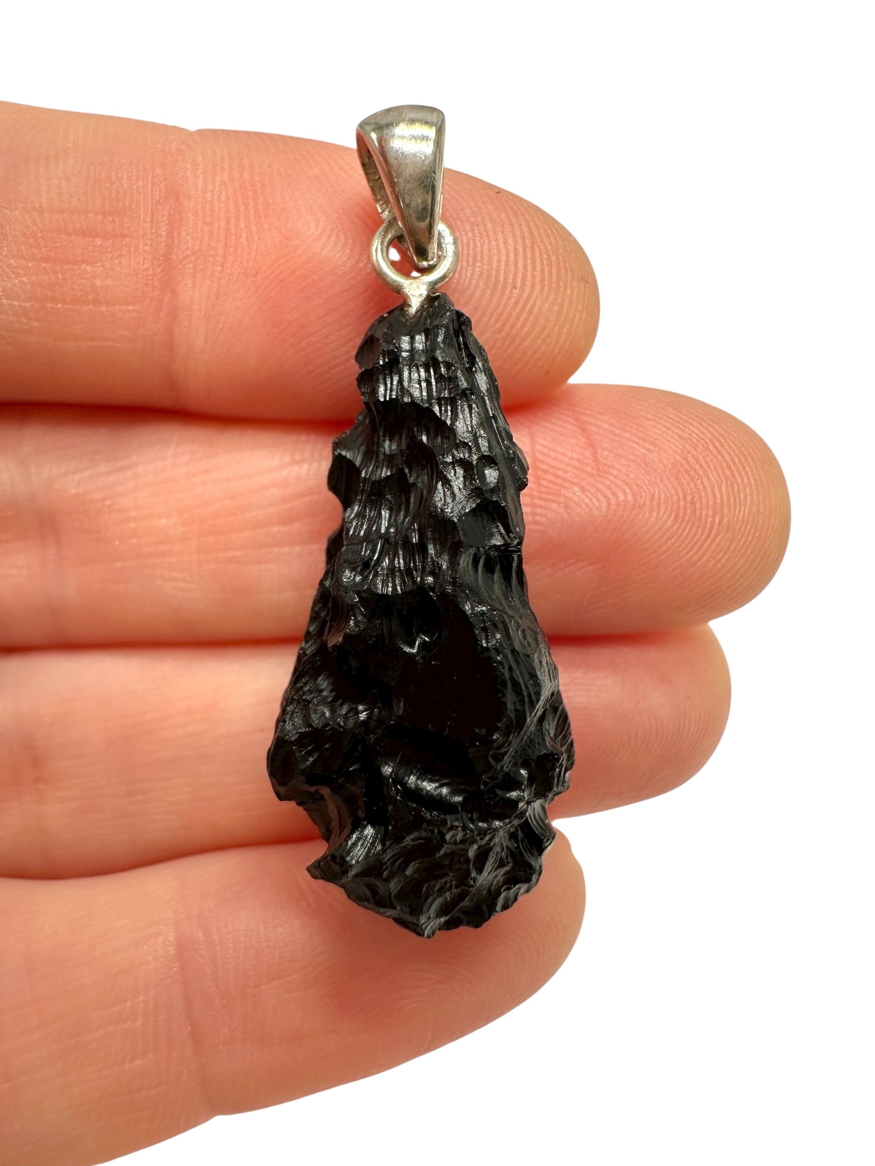 Silver bilitonite pendant 5,9g