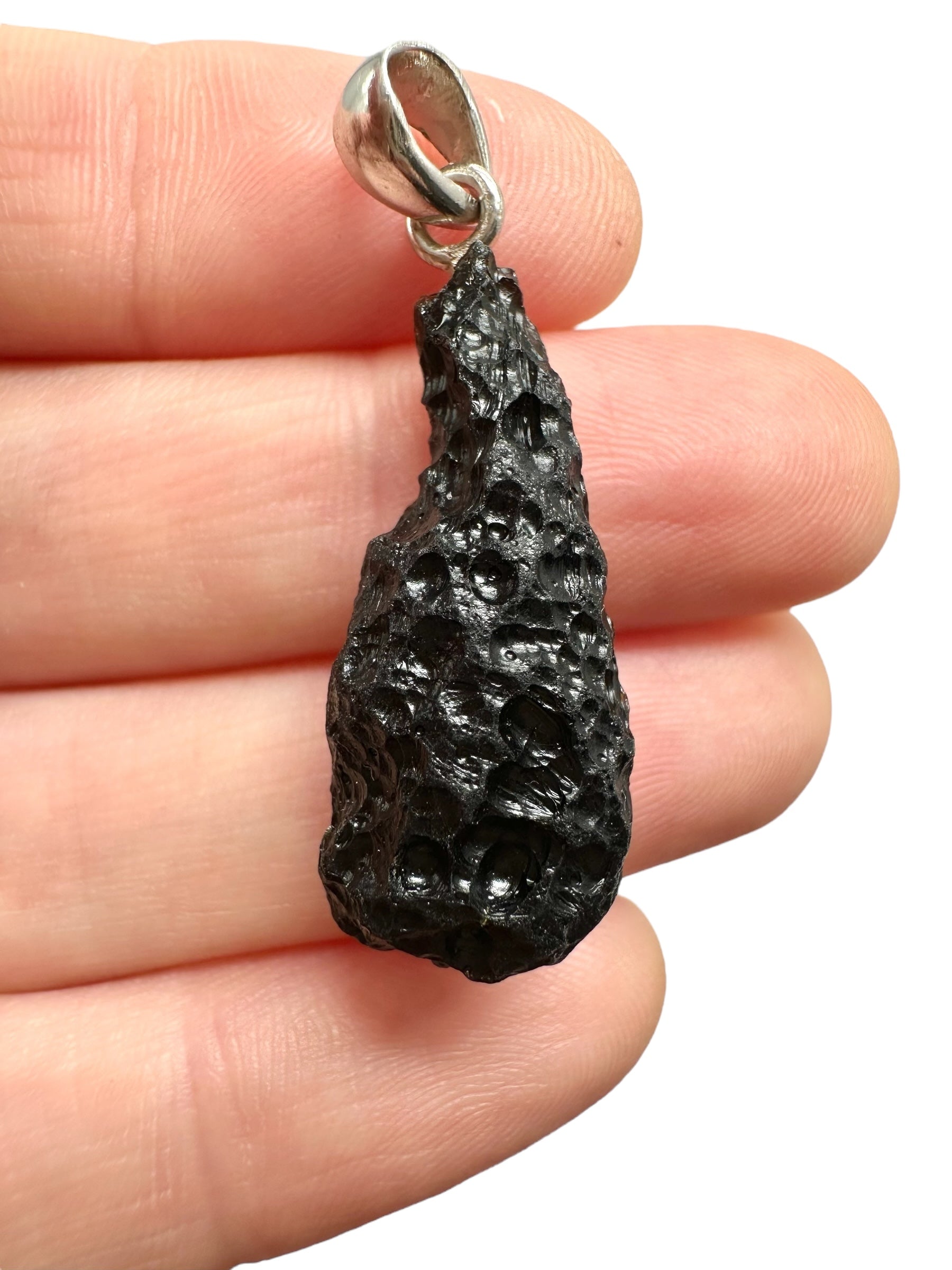 Silver indochinite pendant 3,5g - SP/I003