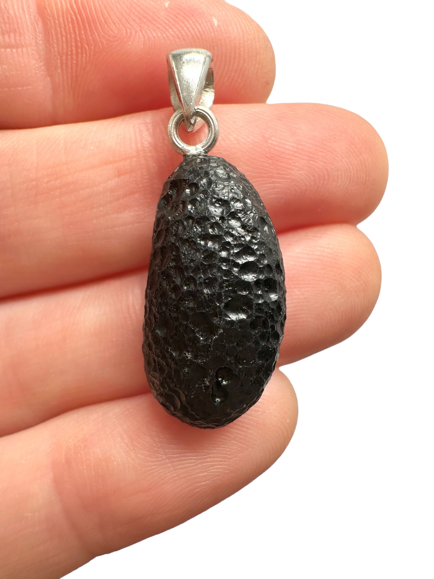 Silver indochinite pendant 3,3g - SP/I008